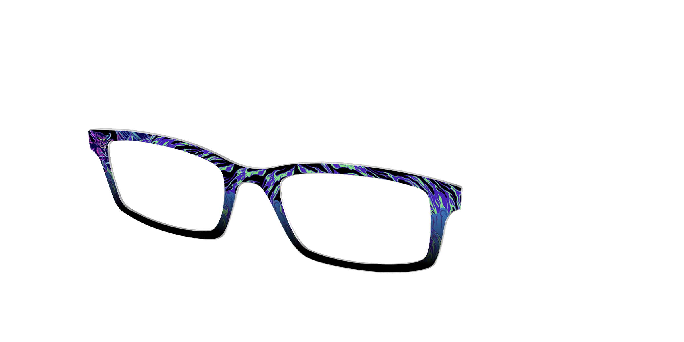 Pair Eyewear Collabs Fantasia's Chernabog top occhiali DY72
