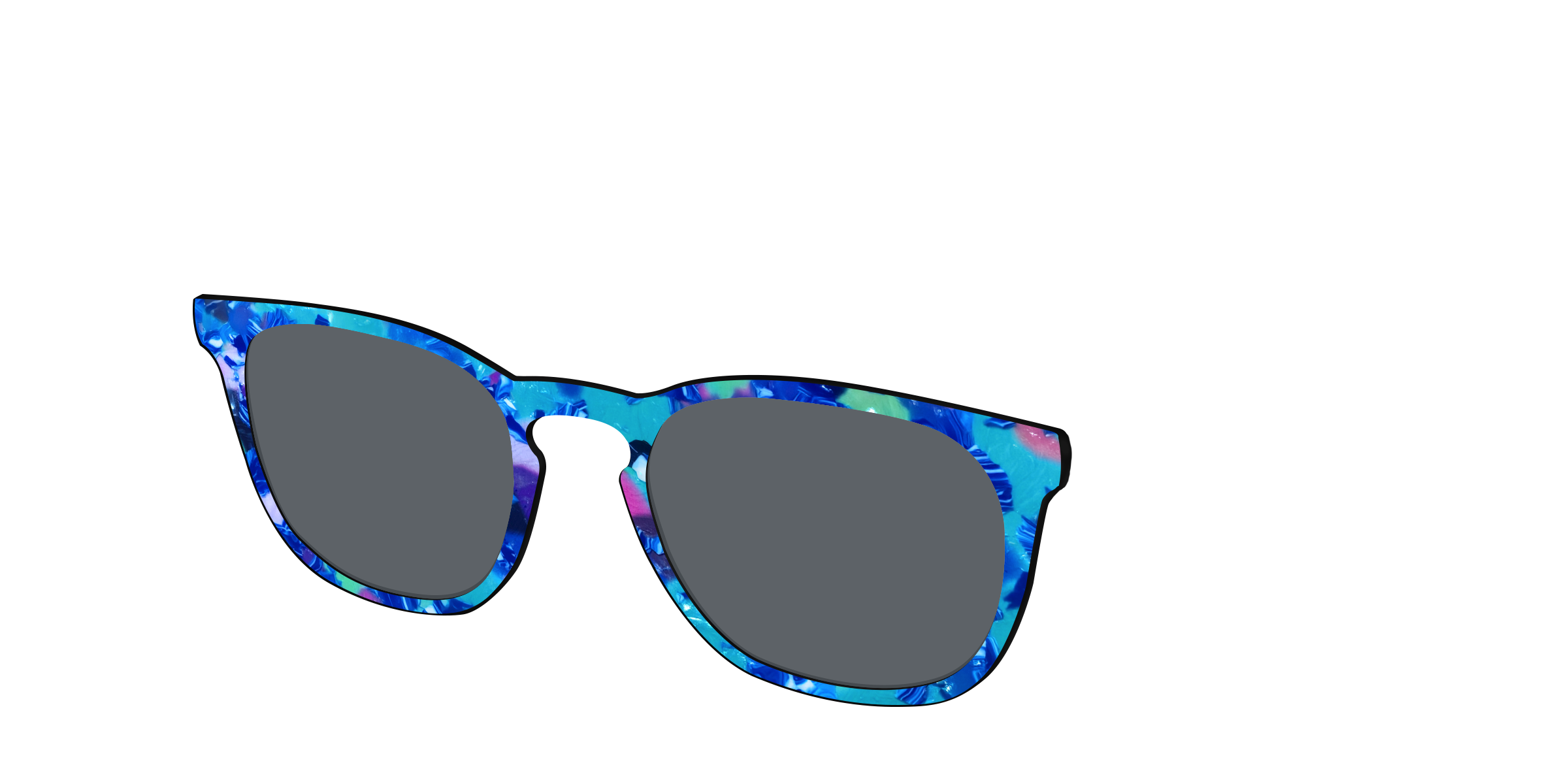 Pair Eyewear Sun Tops Tropic Pearl Sun Top polarizzato