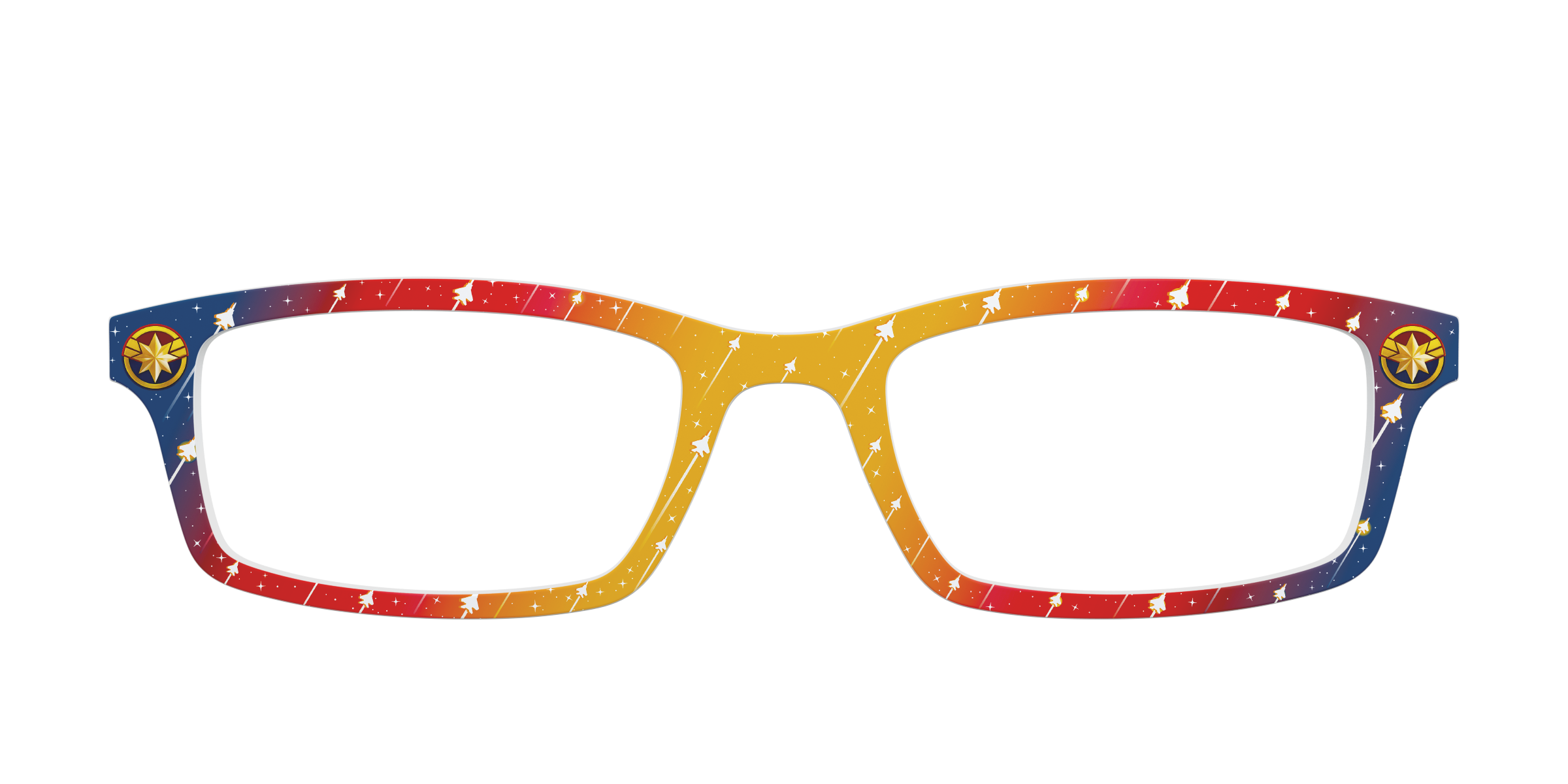 Pair Eyewear Collabs The Captain Marvel Suit top per occhiali Marvel