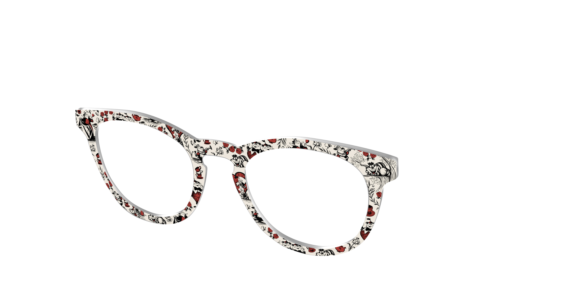 Pair Eyewear Collabs Queen of Hearts Toile top occhiali DY70