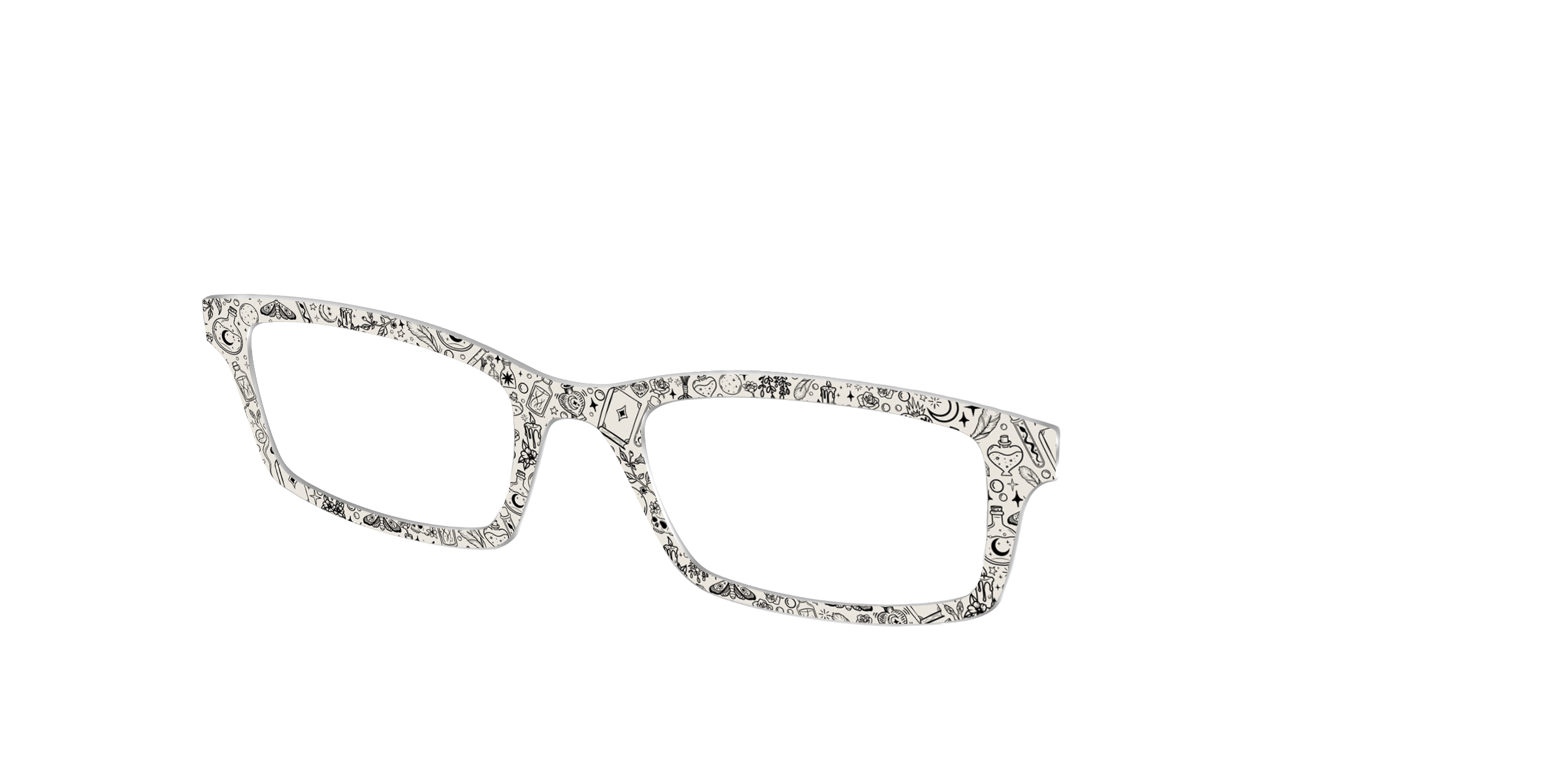 Pair Eyewear Design Tops The Enchantment Toile top per occhiali fantasia
