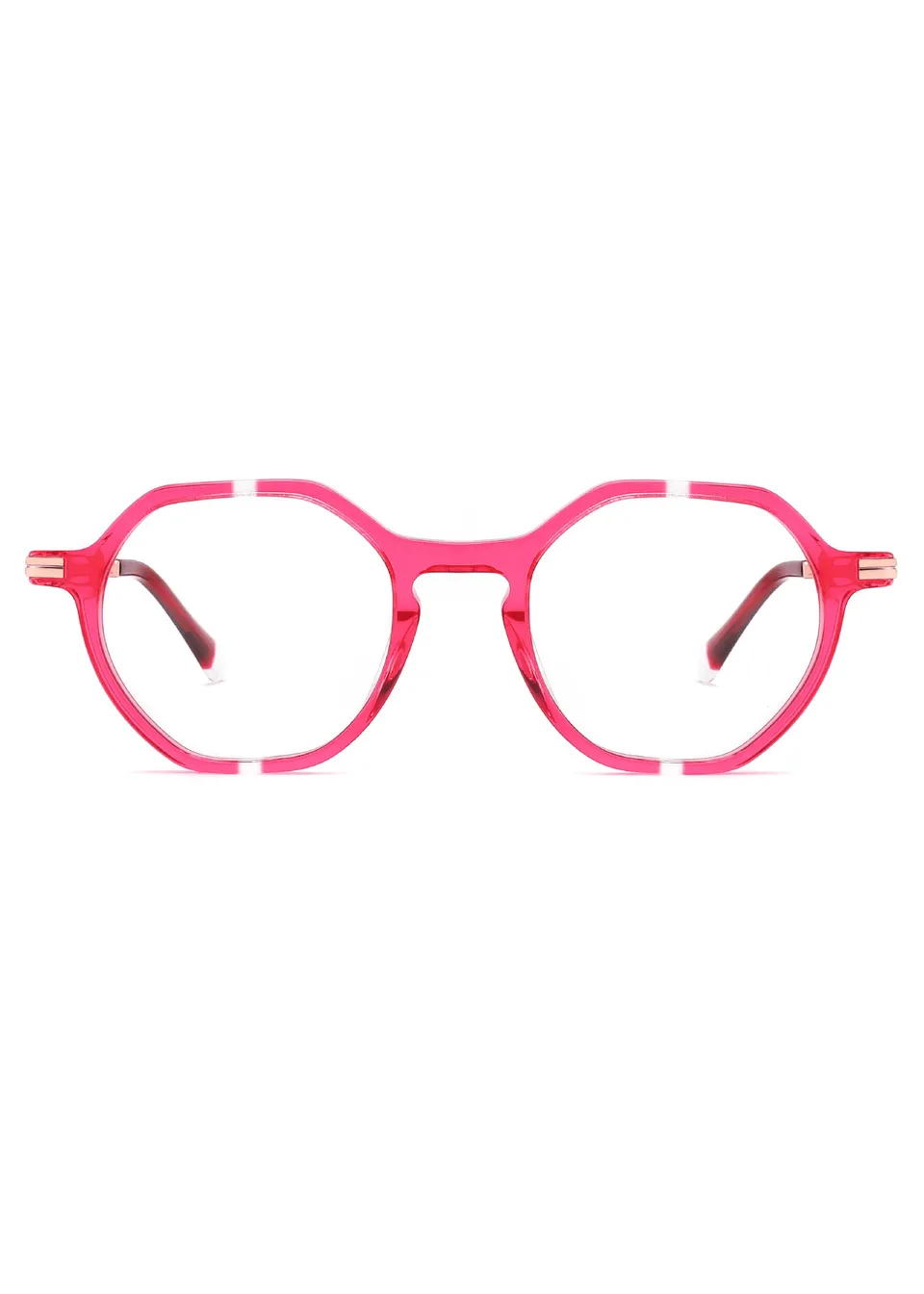 Ouyuan NOA23018 montatura occhiali acetato colorata 53-18-145