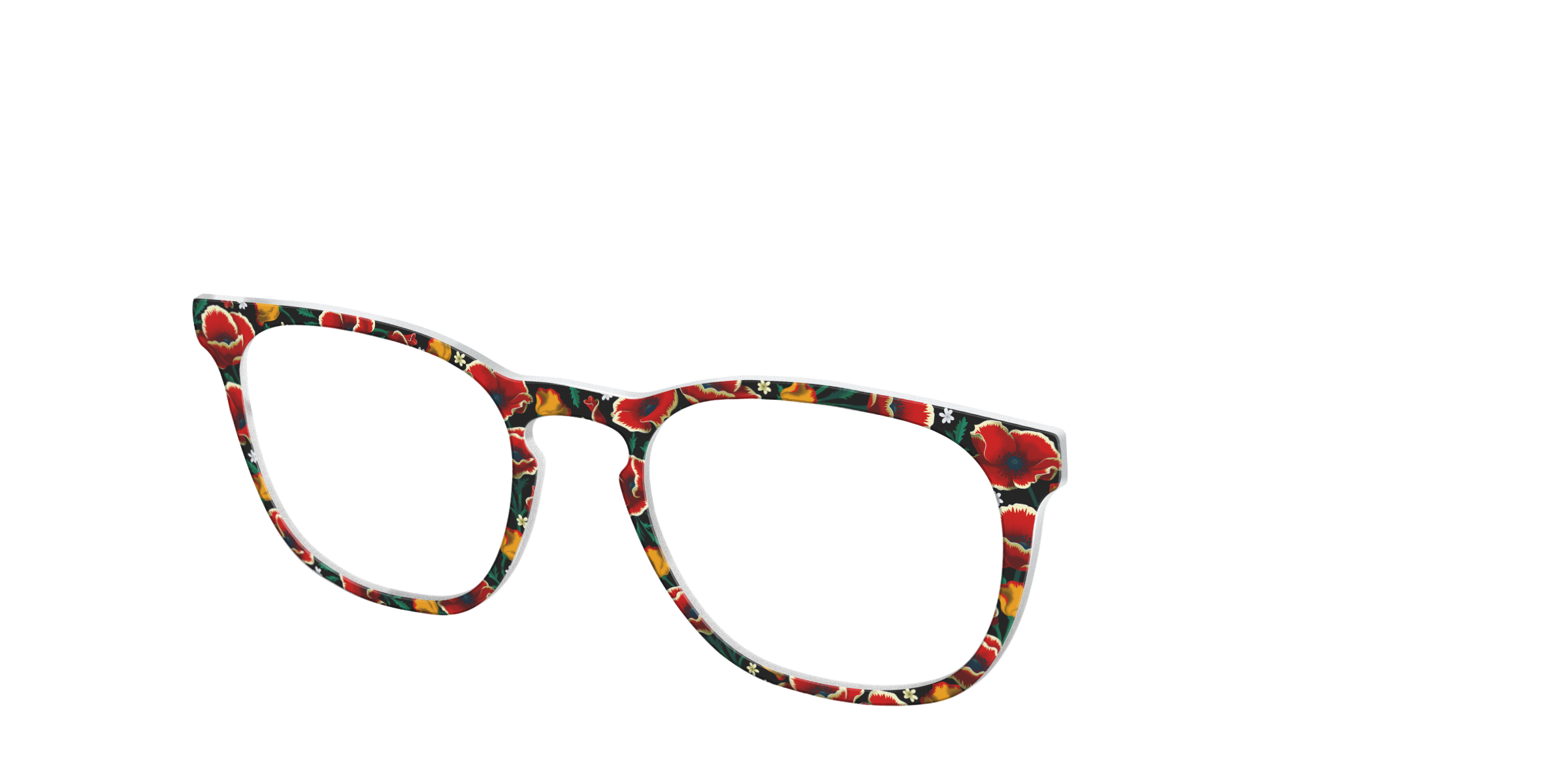 Pair Eyewear Collabs Passionate Poppies top occhiali FK5