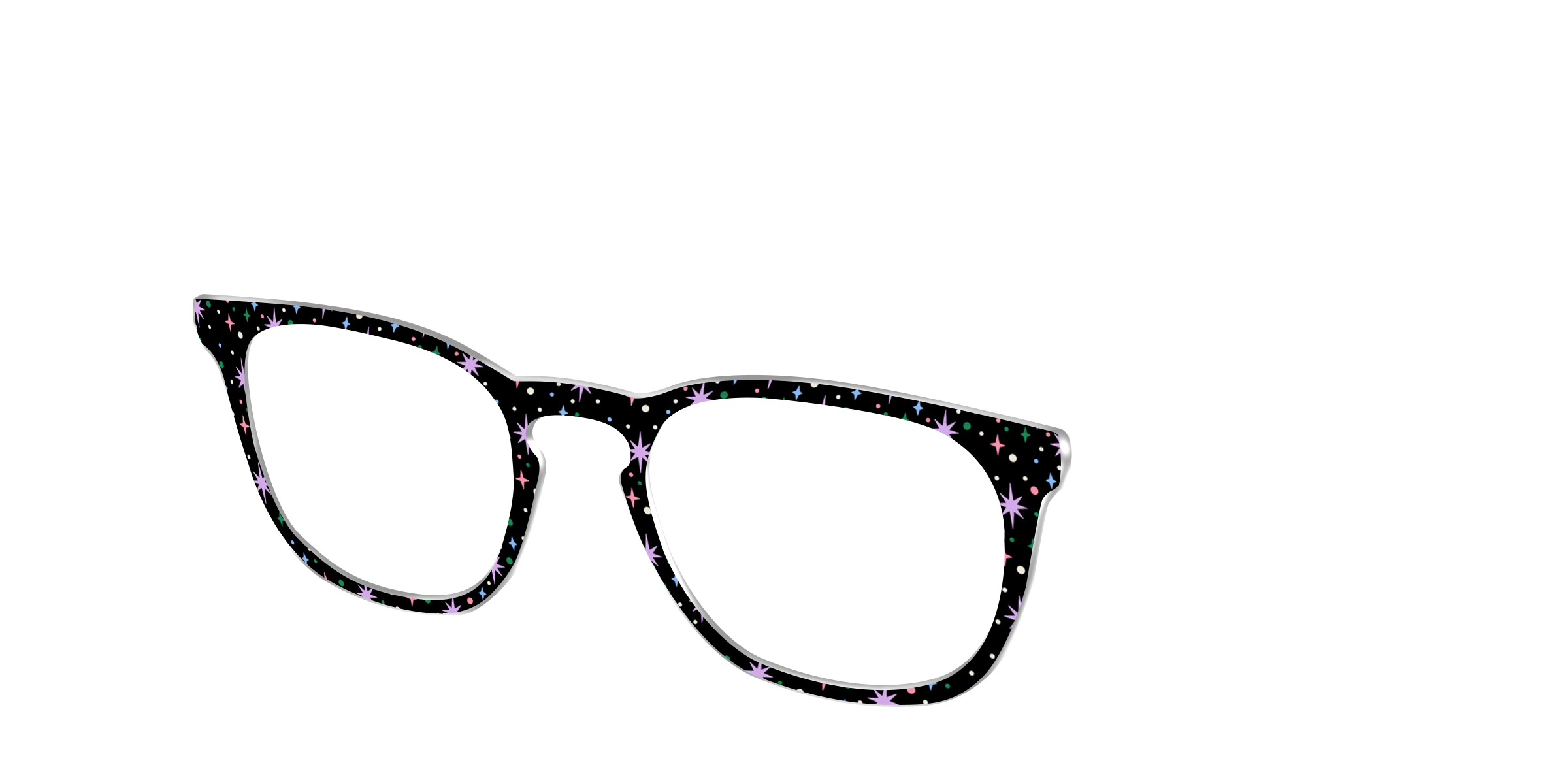 Pair Eyewear Design Tops The Spectral Starbursts top occhiali FG13