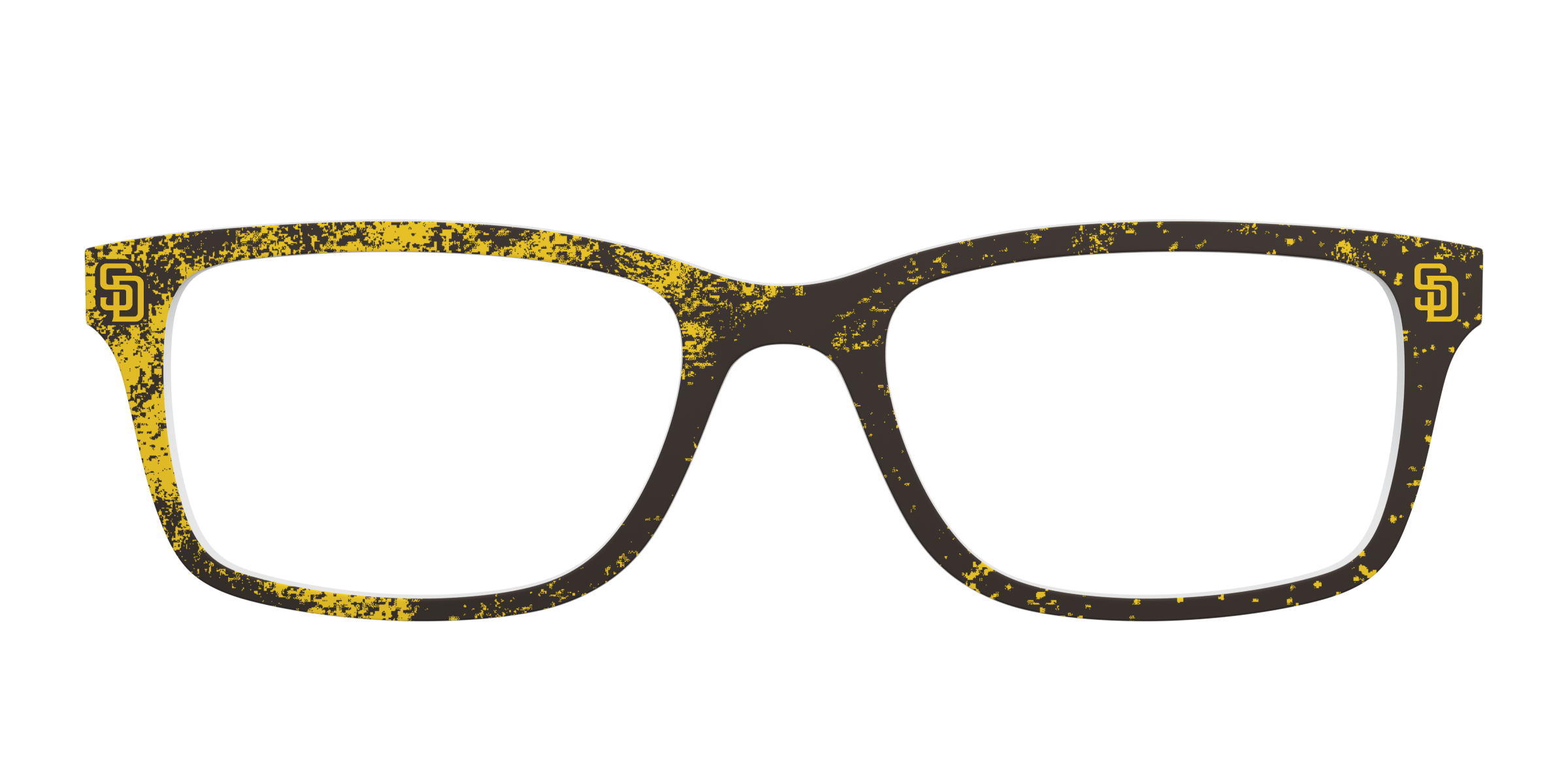 Pair Eyewear School Spirit Padres Home Run top occhiali giallo