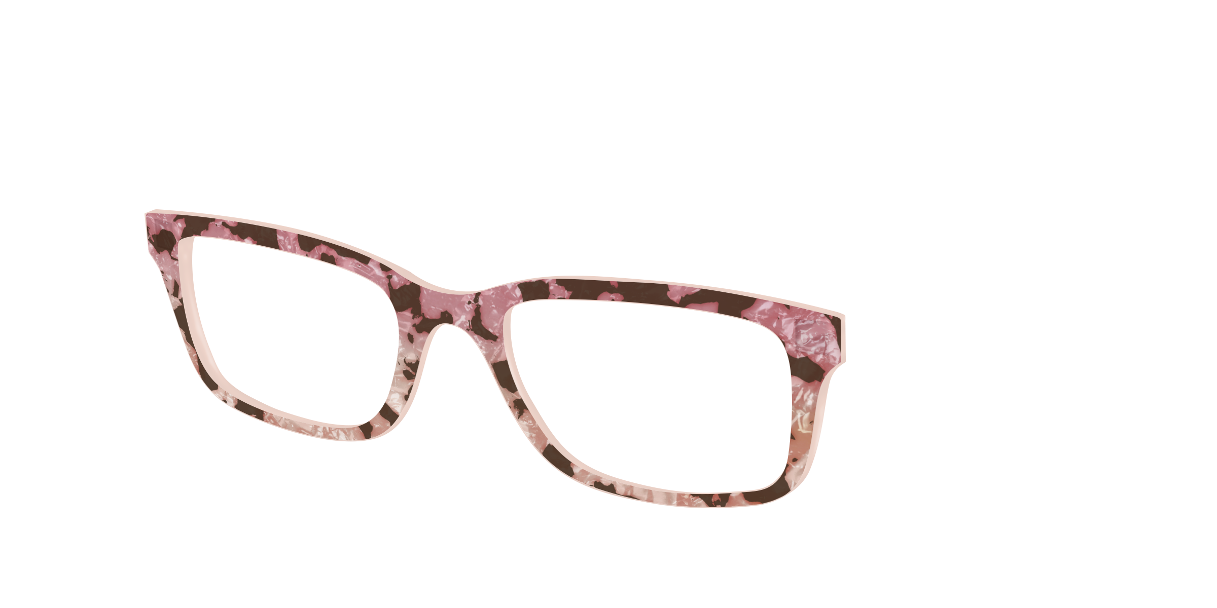 Pair Eyewear Design Tops Pale Peach Pearl Tortoise top
