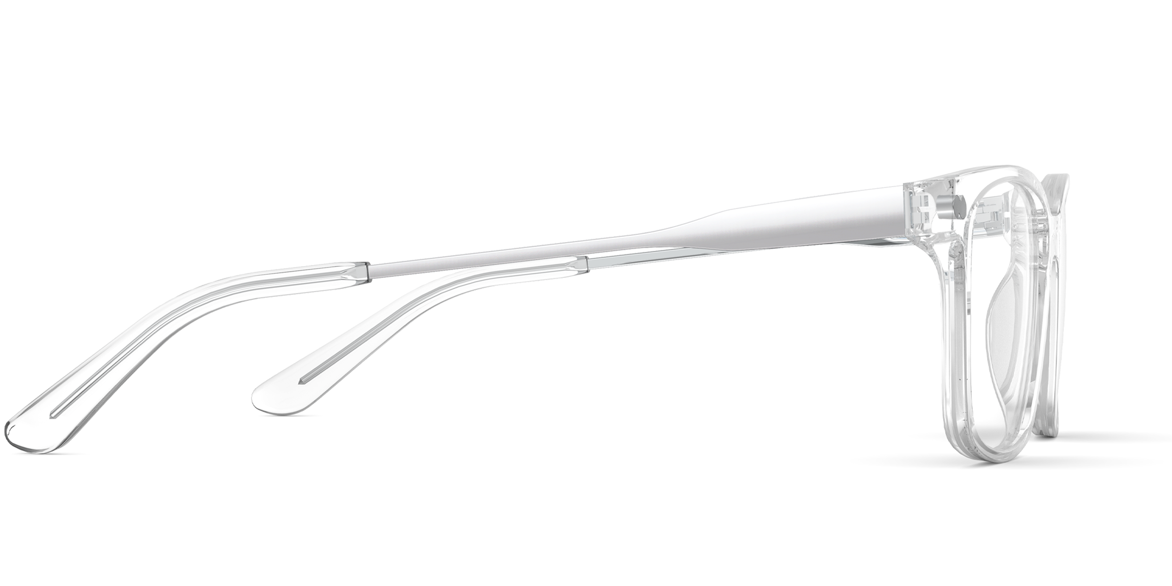 Pair Eyewear Kirby Mixed montatura vista Crystal Clear