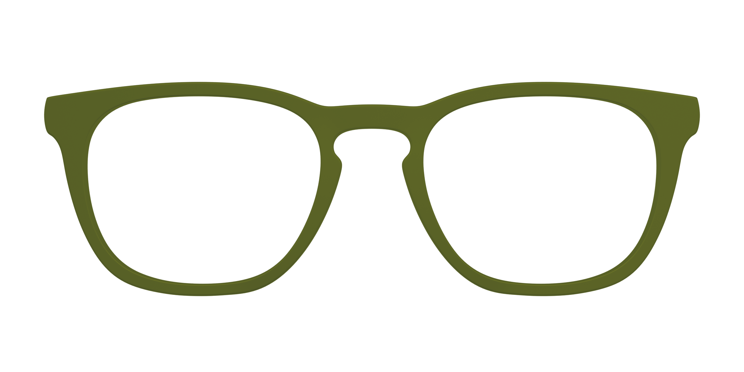 Pair Eyewear Solid Tops The Army Green cover occhiali verde