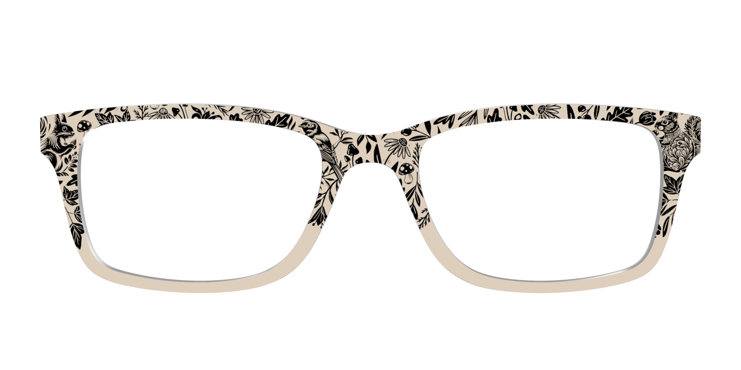 Pair Eyewear Design Tops Woodcut Squirrels top scoiattoli