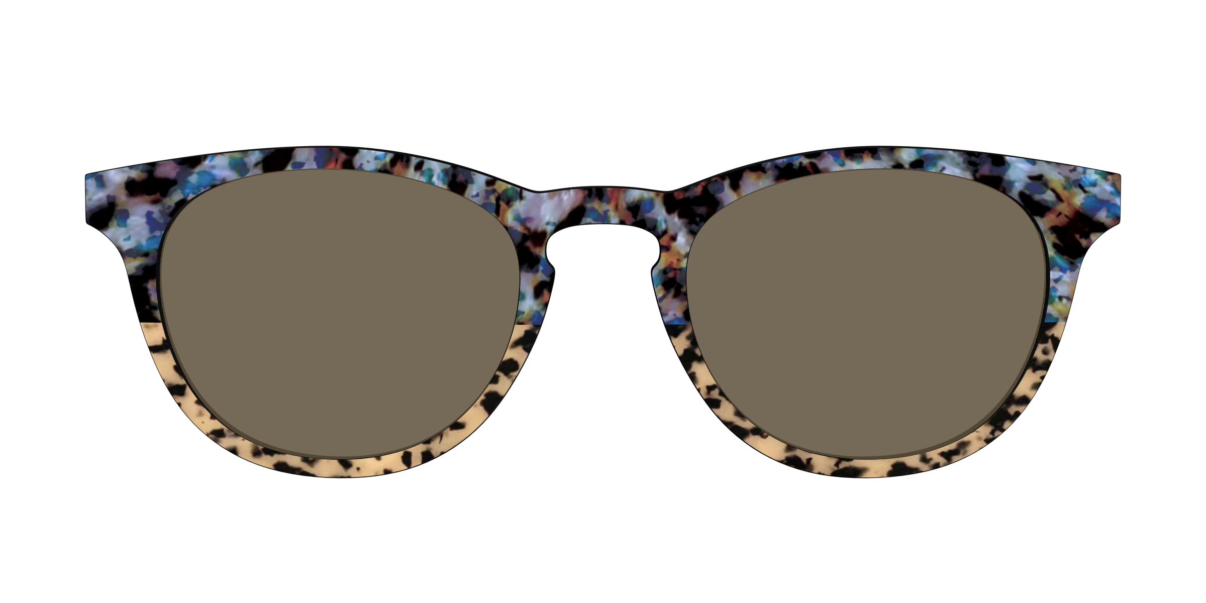 Pair Eyewear Oasis Tortoise Split topper sole polarizzato 551
