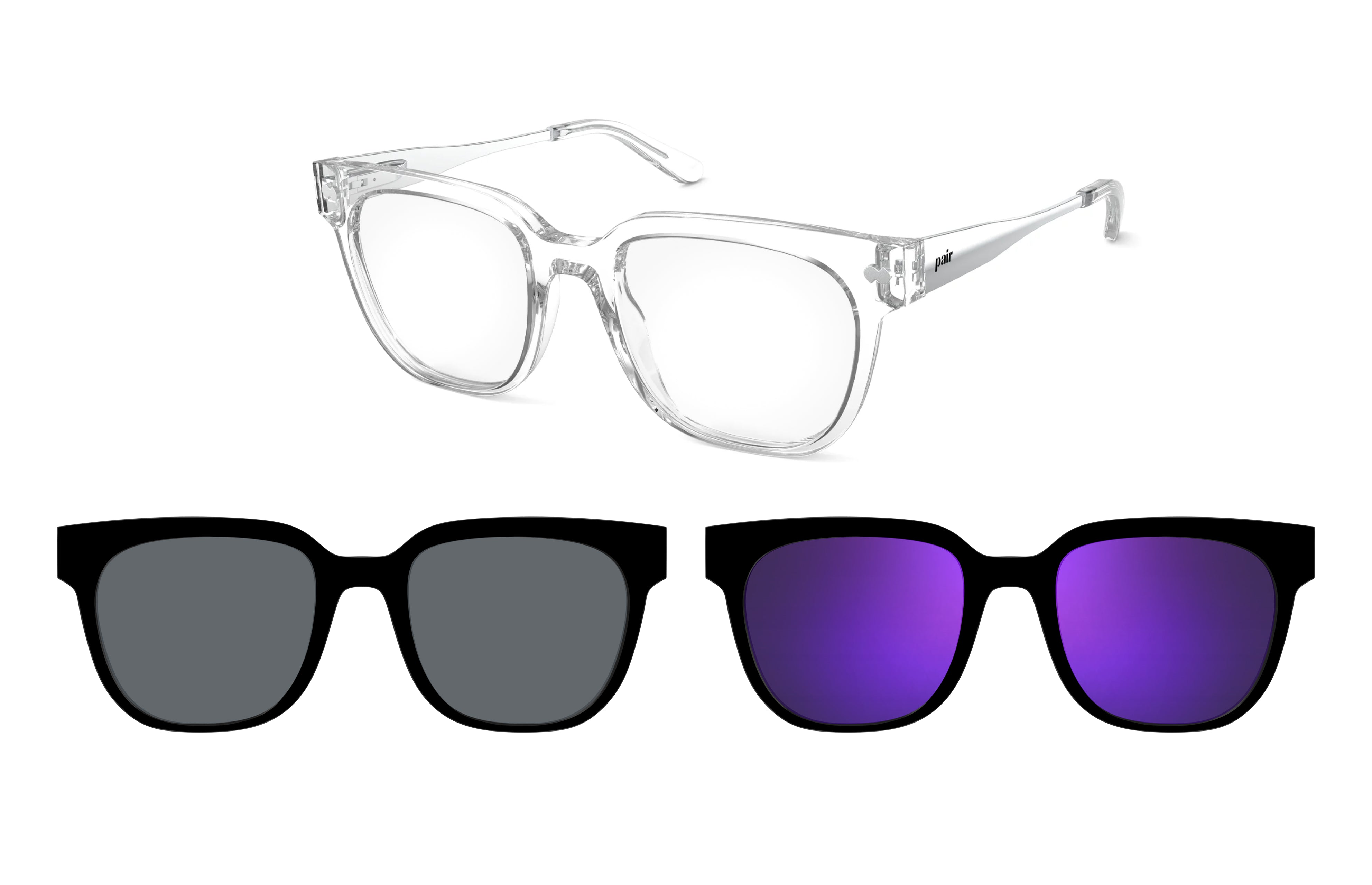 Pair Eyewear Base Murphy Clear montatura occhiali vista