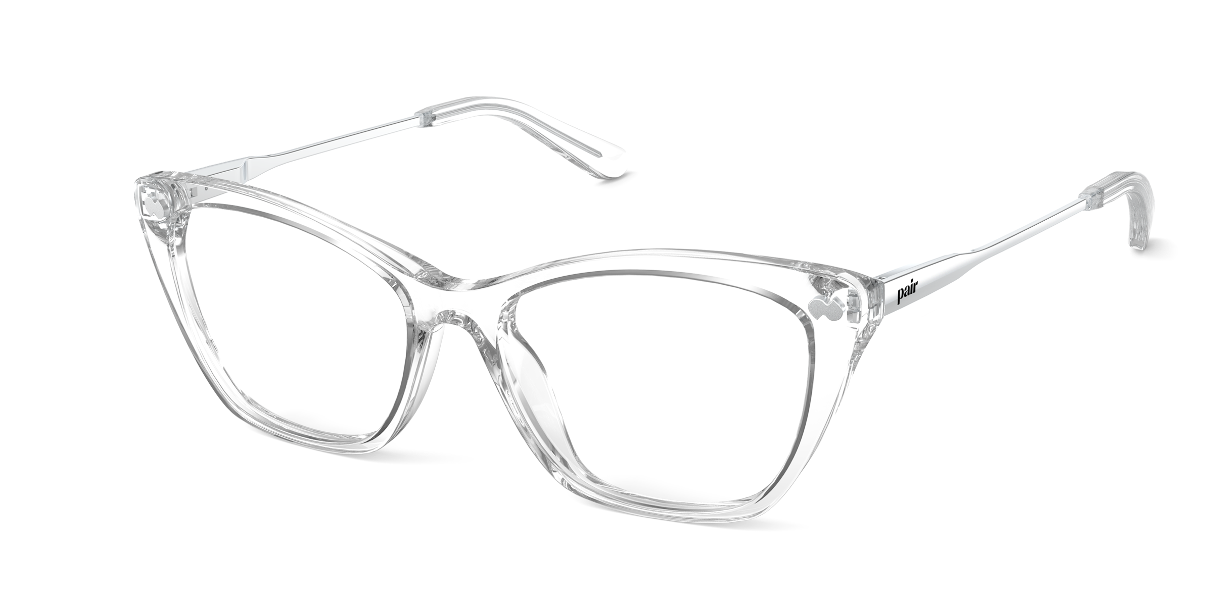 Pair Eyewear Wanda Mixed Material montatura vista cat-eye media