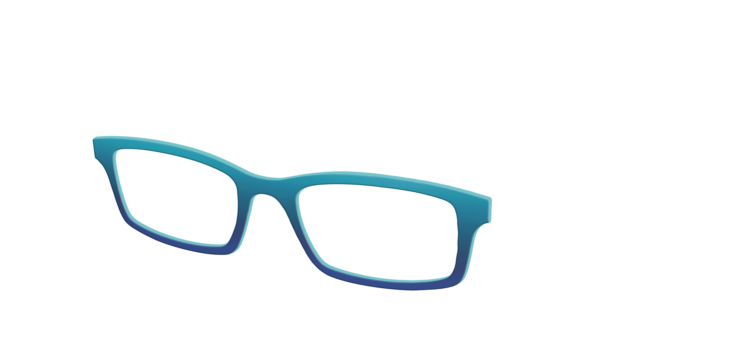 Pair Eyewear Solid Tops The Ocean Blue top per Serra