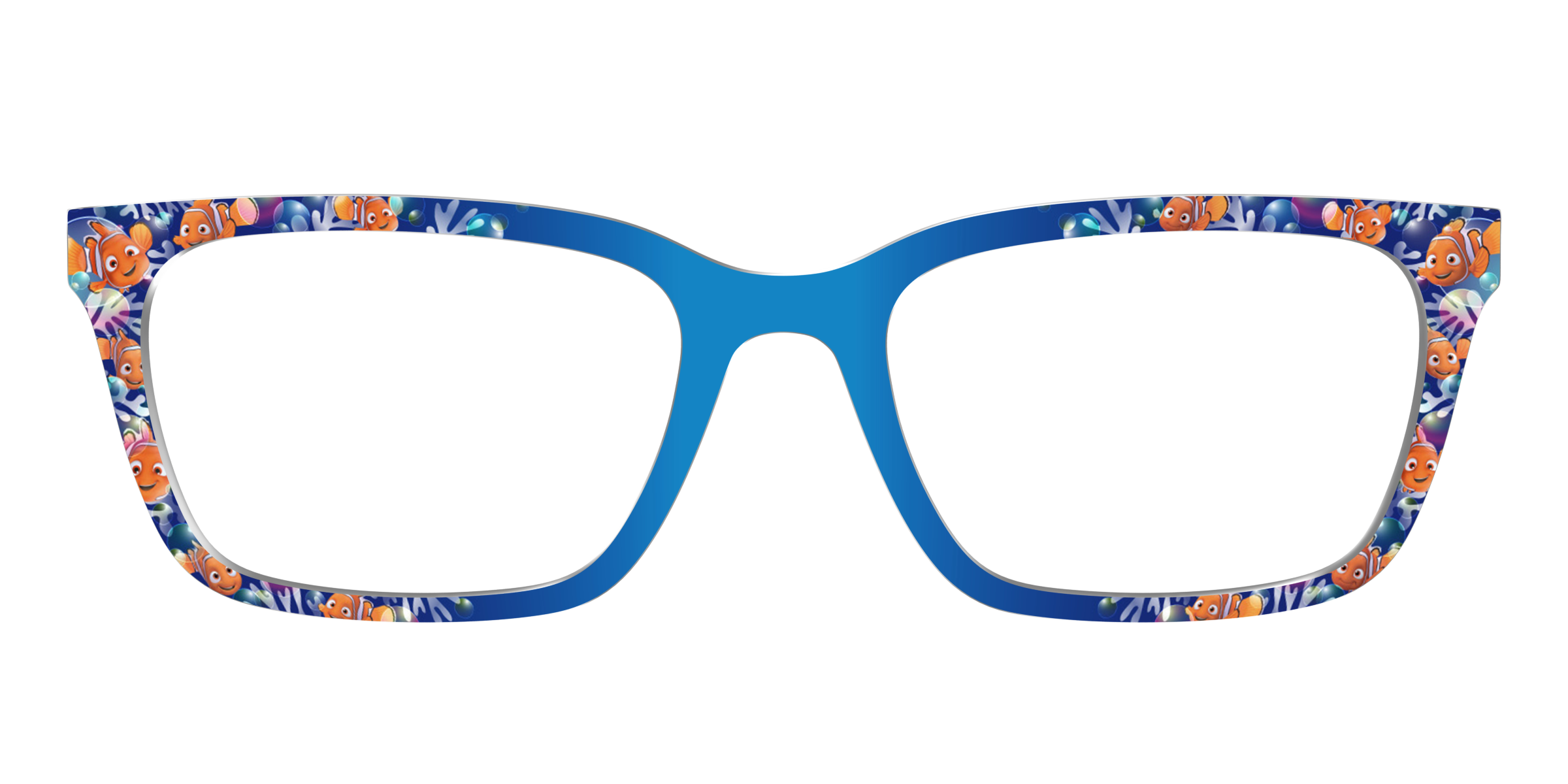 Pair Eyewear Collabs Nemo Bubbles topper blu oceano