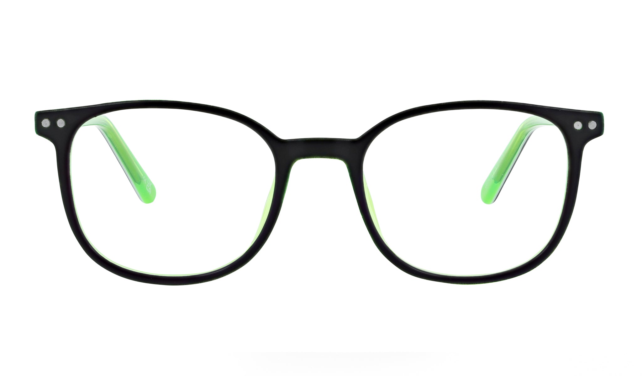 Lazer Junior 2238 occhiali da vista bambino nero verde bicolore