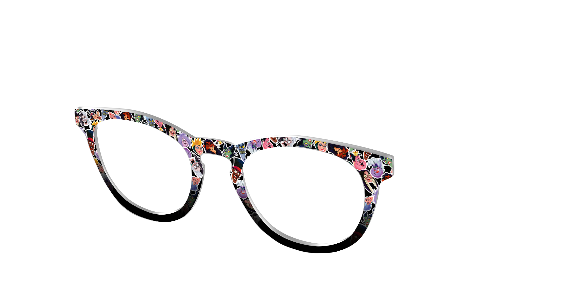 Pair Eyewear Collabs Villains Stickers top Cedro