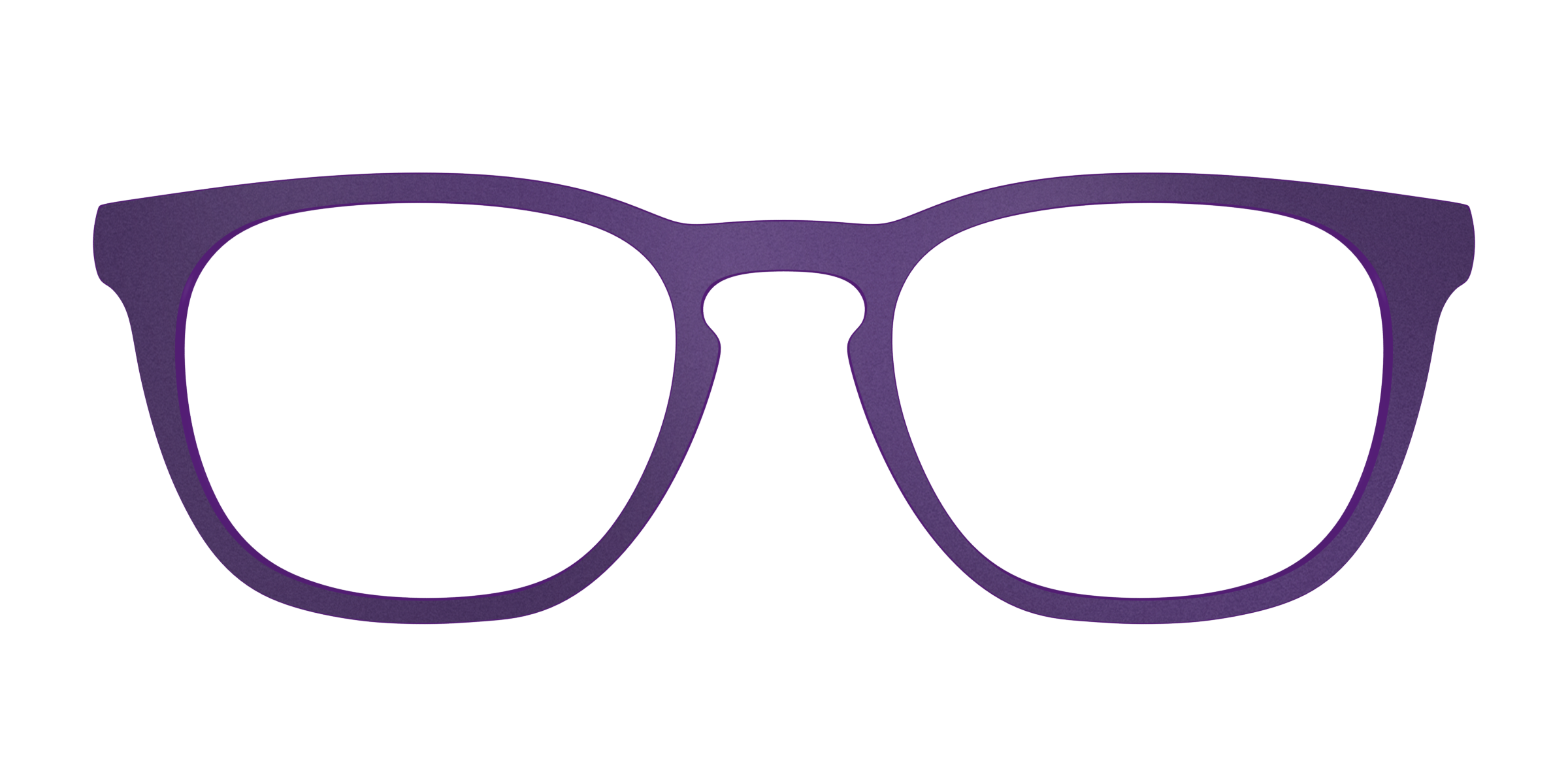 Pair Eyewear Solid Tops Matte Eggplant top magnetico viola opaco