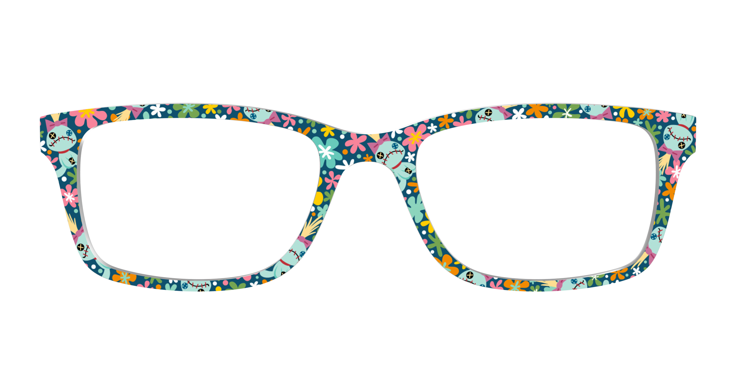 Pair Eyewear Collabs Scrump's Sew Sweet Floral top per occhiali floreale