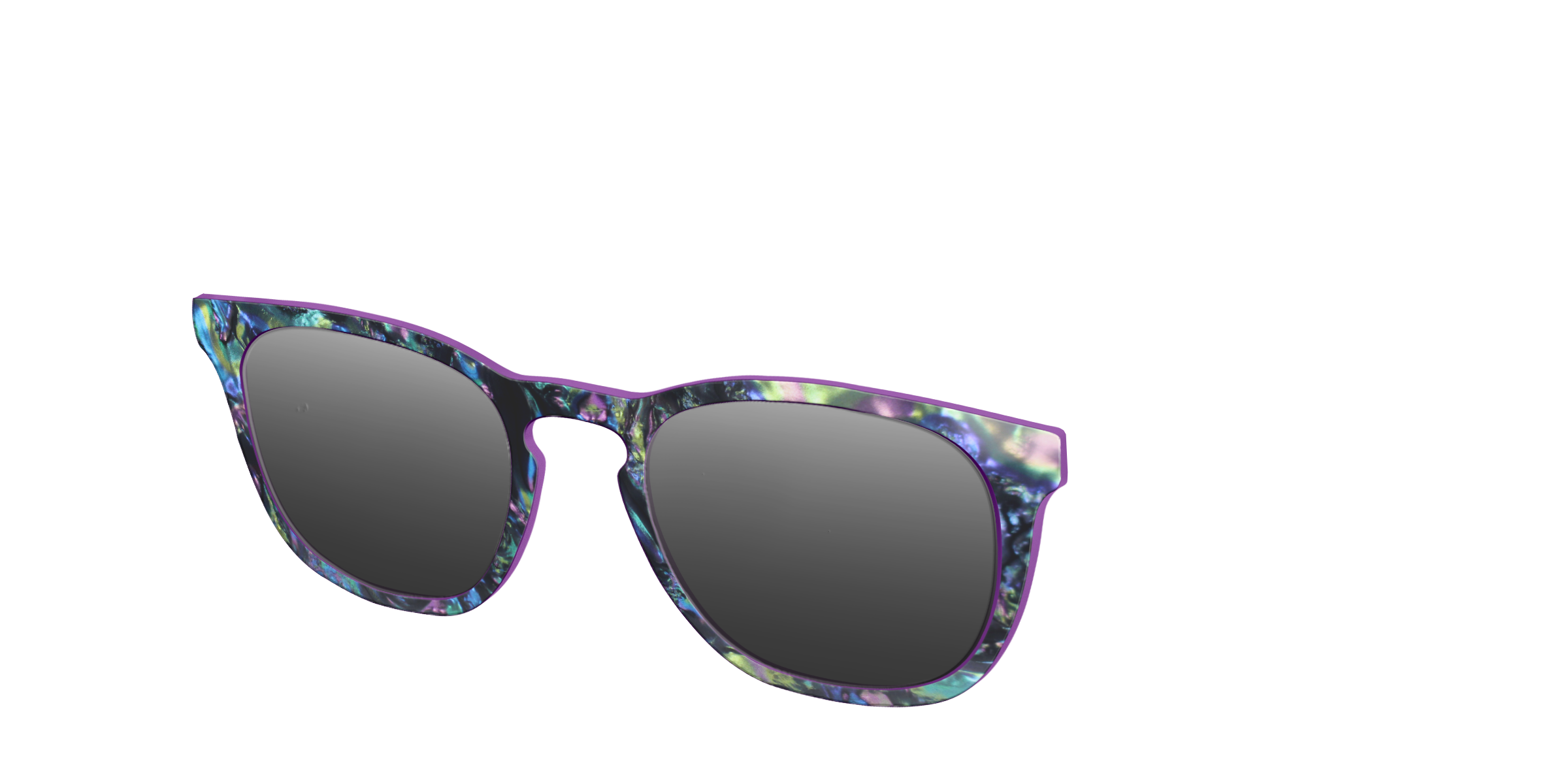 Pair Eyewear Sun Tops Abalone Polarizzato clip sole premium