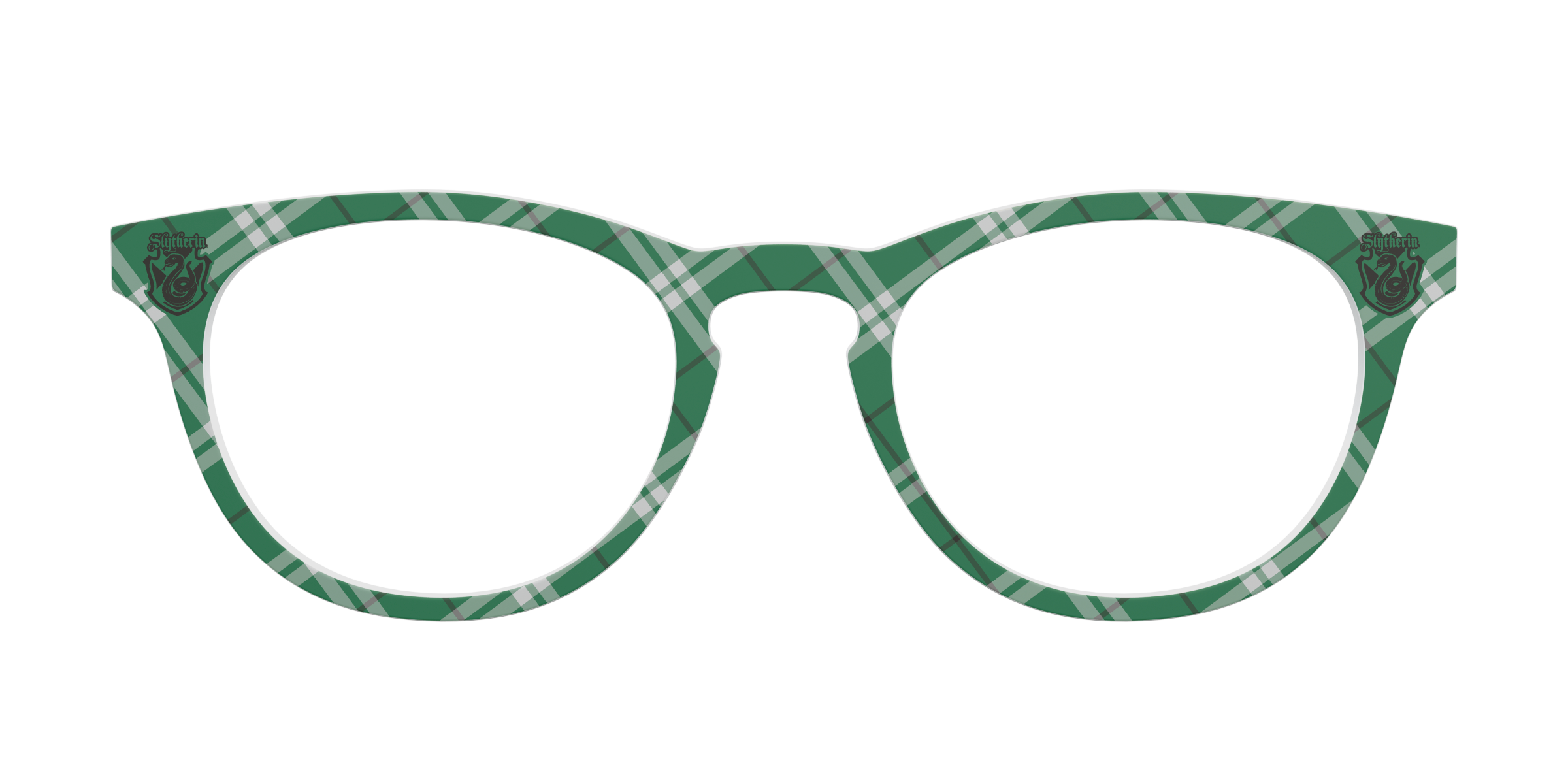 Pair Eyewear Collabs The Slytherin Plaid top magnetico verde