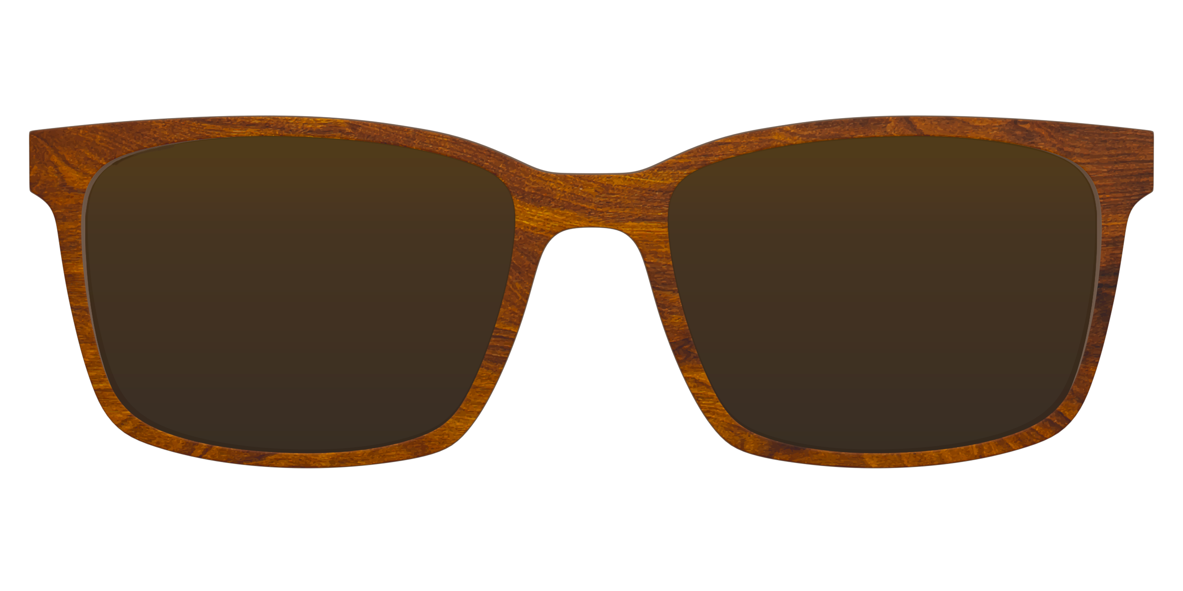 Pair Eyewear Sun Tops The Polarized Woodgrain clip sole marrone