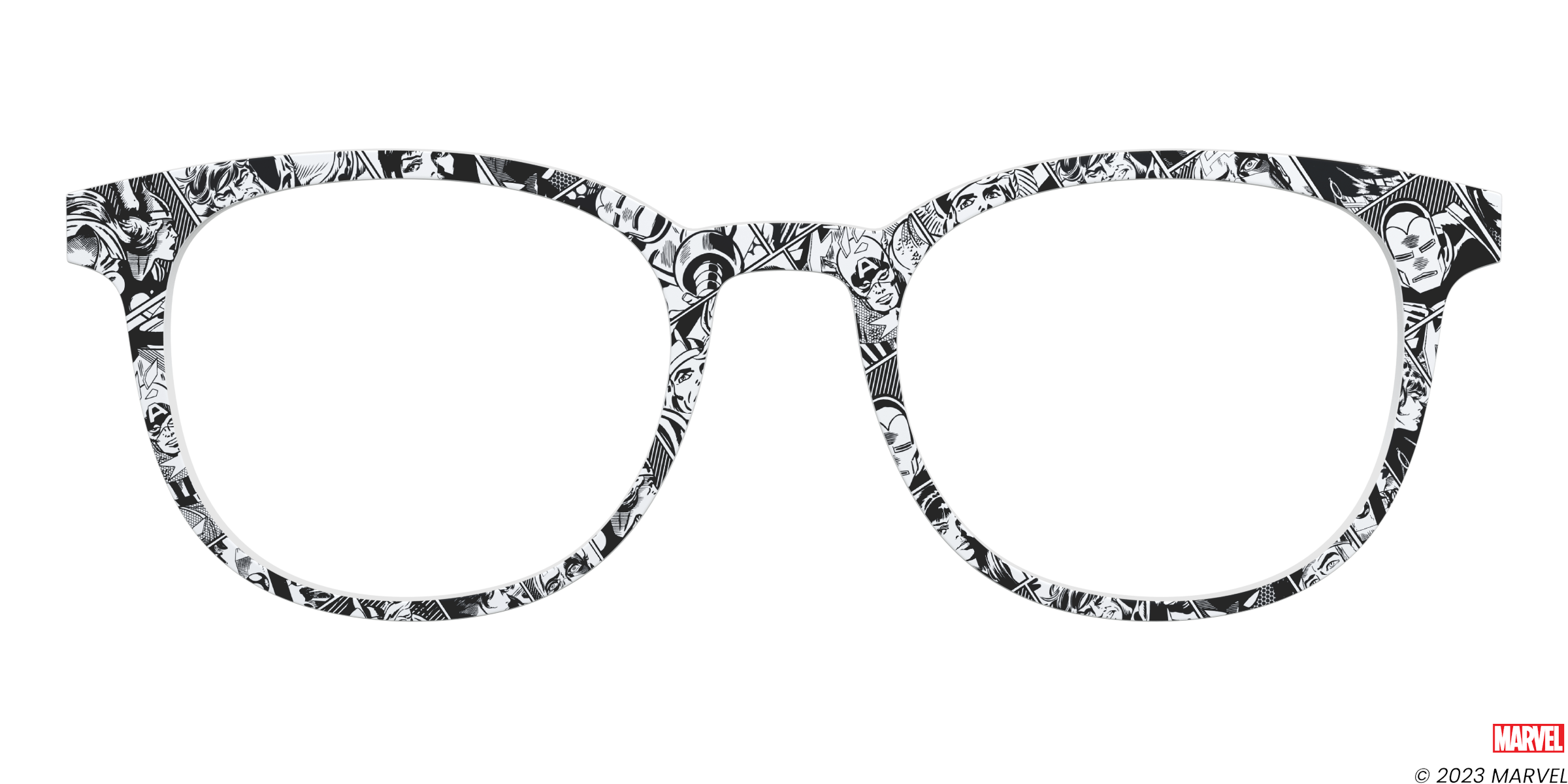 Pair Eyewear Collabs The Marvel Comics topper fumetti