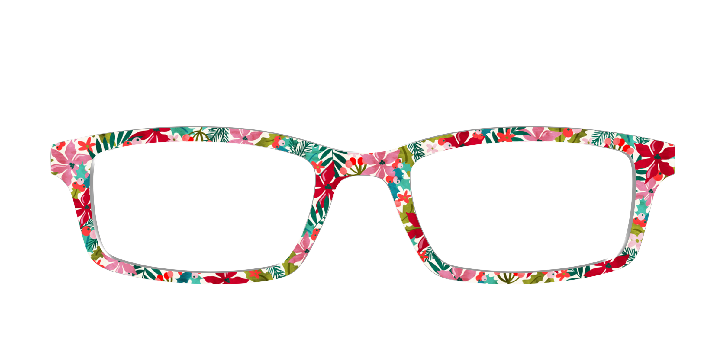 Pair Eyewear Design Tops Poinsettia Grove Top Natale
