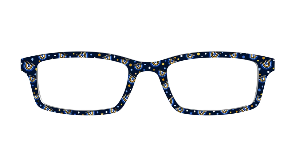 Pair Eyewear Design Tops Hanukkah Menorahs top per occhiali festa