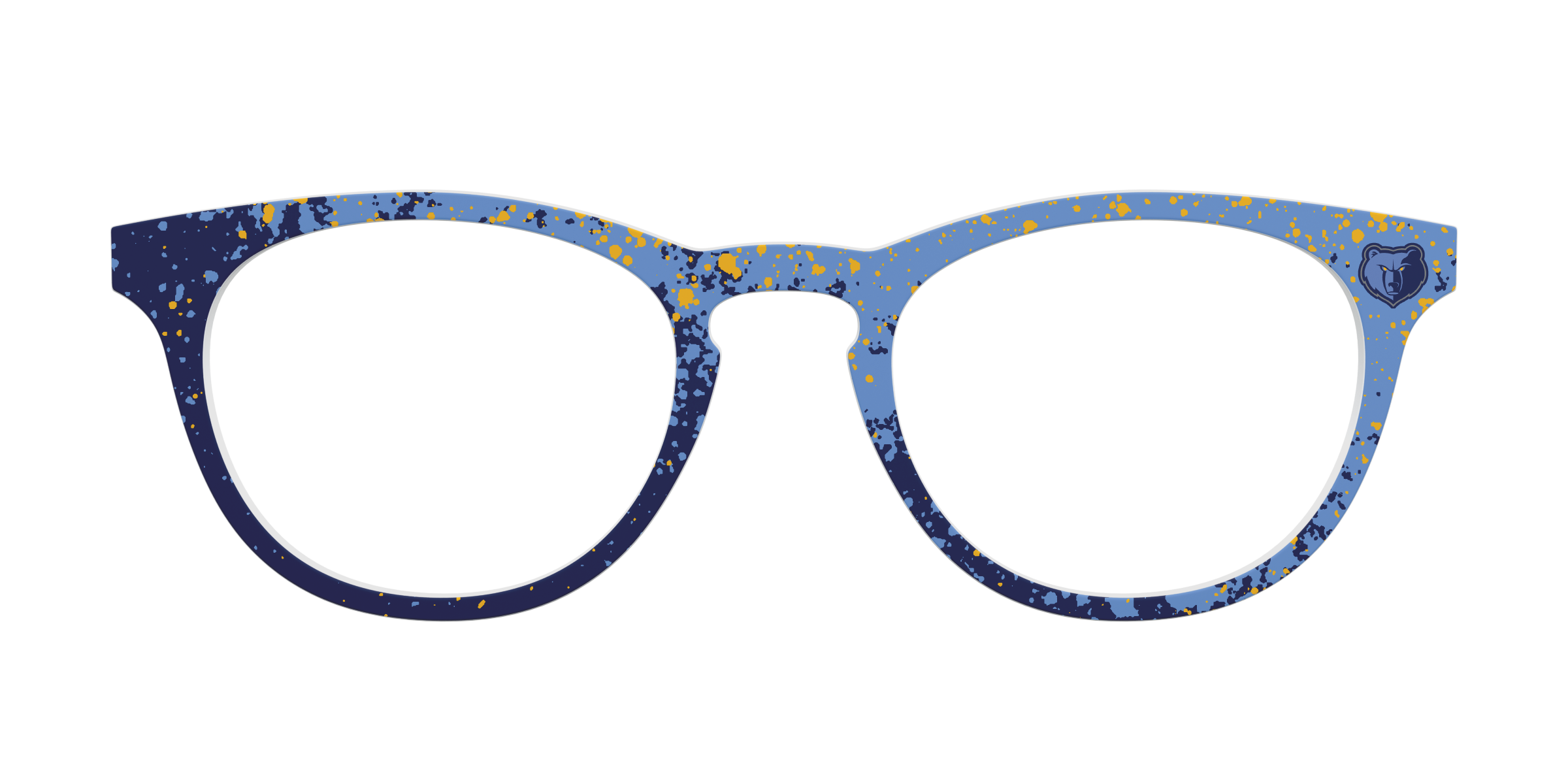Pair Eyewear School Spirit Grizzlies Splatter top per occhiali sportivo