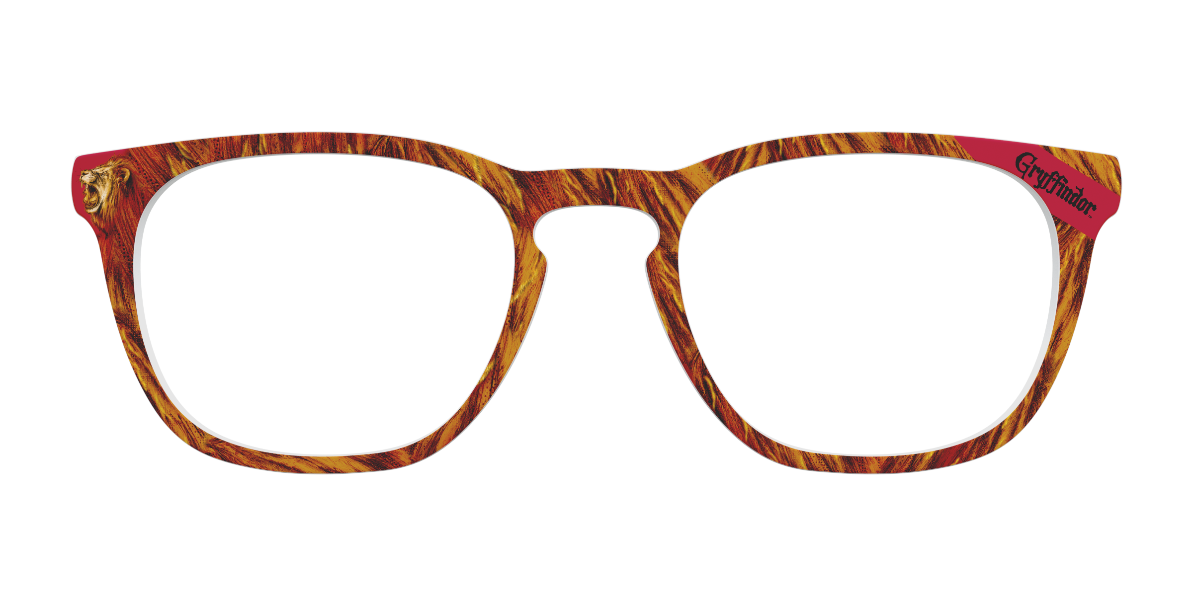 Pair Eyewear Collabs Gryffindor Lion HP28 top occhiali rosso