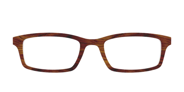 Pair Eyewear Solid Tops Woodgrain top marrone effetto legno