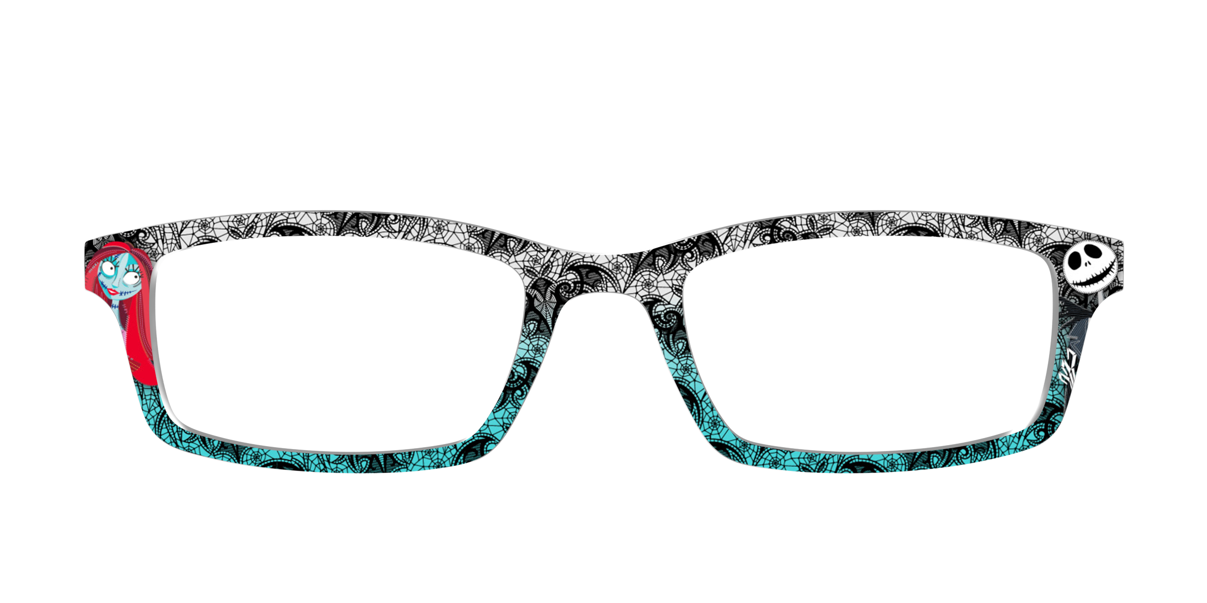 Pair Eyewear Collabs Jack Sally Together Forever top nero