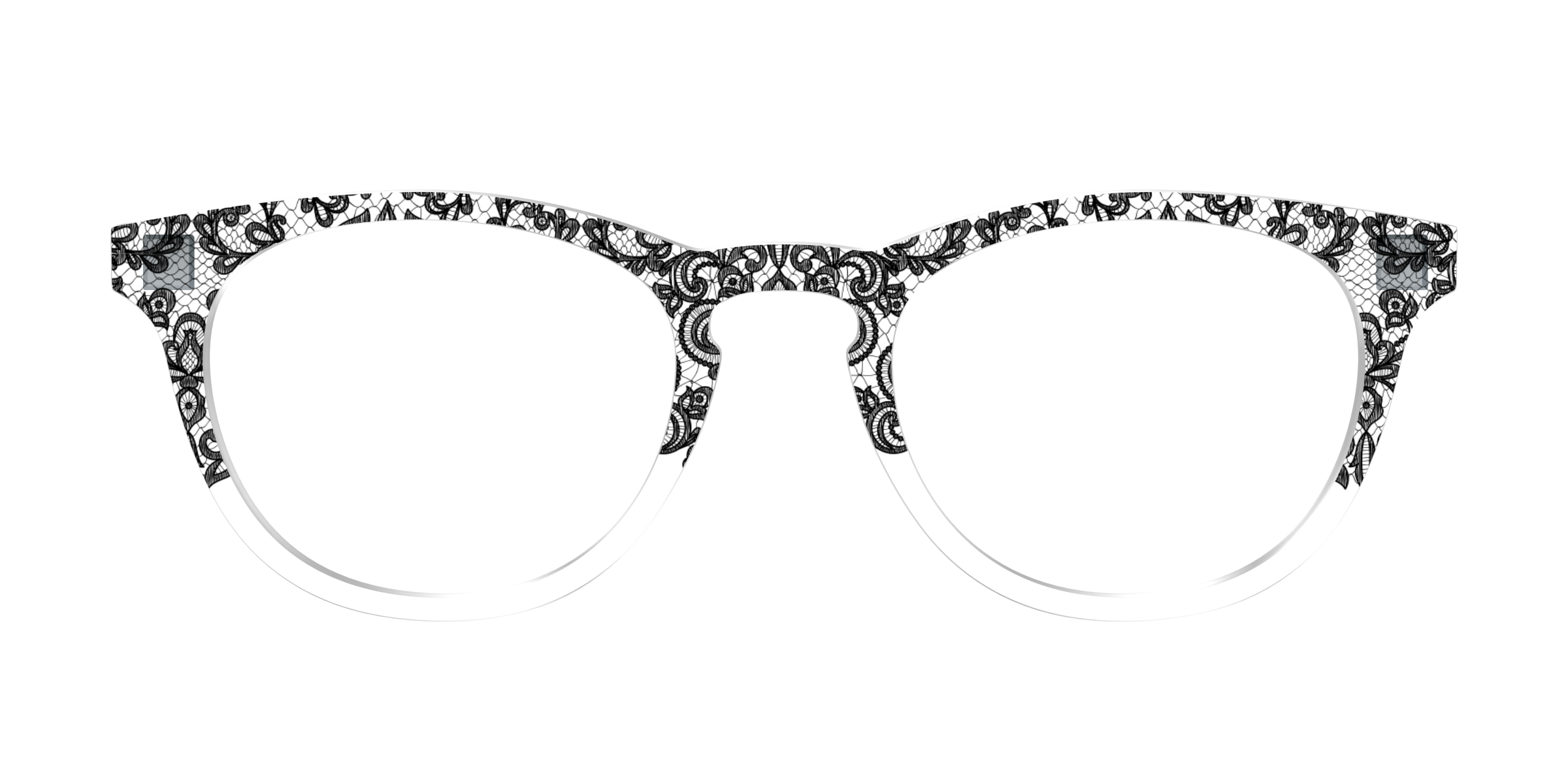 Pair Eyewear Design Tops The Luxe Lace Crystal top Cedro premium