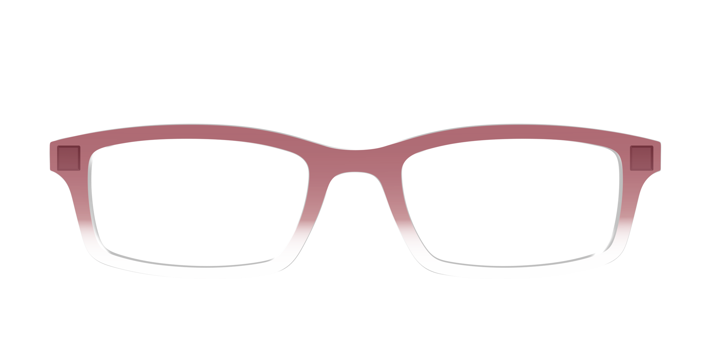 Pair Eyewear Solid Tops Burgundy Gradient Crystal top Serra