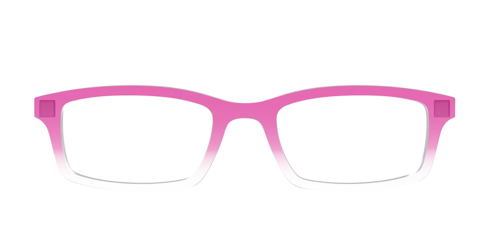 Pair Eyewear Solid Tops Magenta Gradient Crystal top occhiali