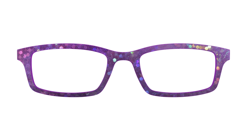 Pair Eyewear Design Tops The Berry Jam Hexagons frontalino rosso fantasia