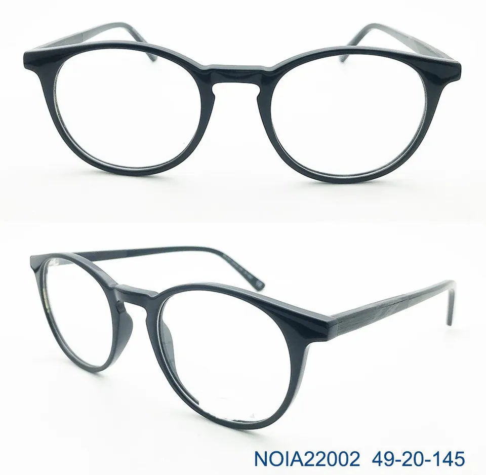 Ouyuan NOIA22002 montatura rotonda nera 49-20-145