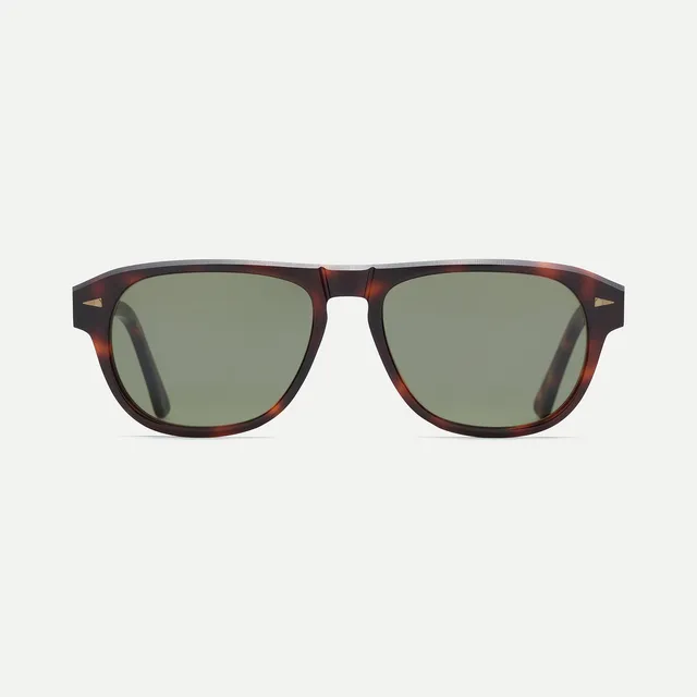 AHLEM Carpentier occhiali da sole Classic Turtle acetato