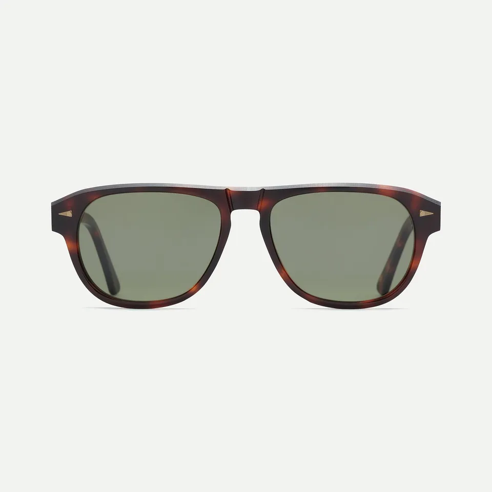 AHLEM Carpentier occhiali da sole Classic Turtle acetato