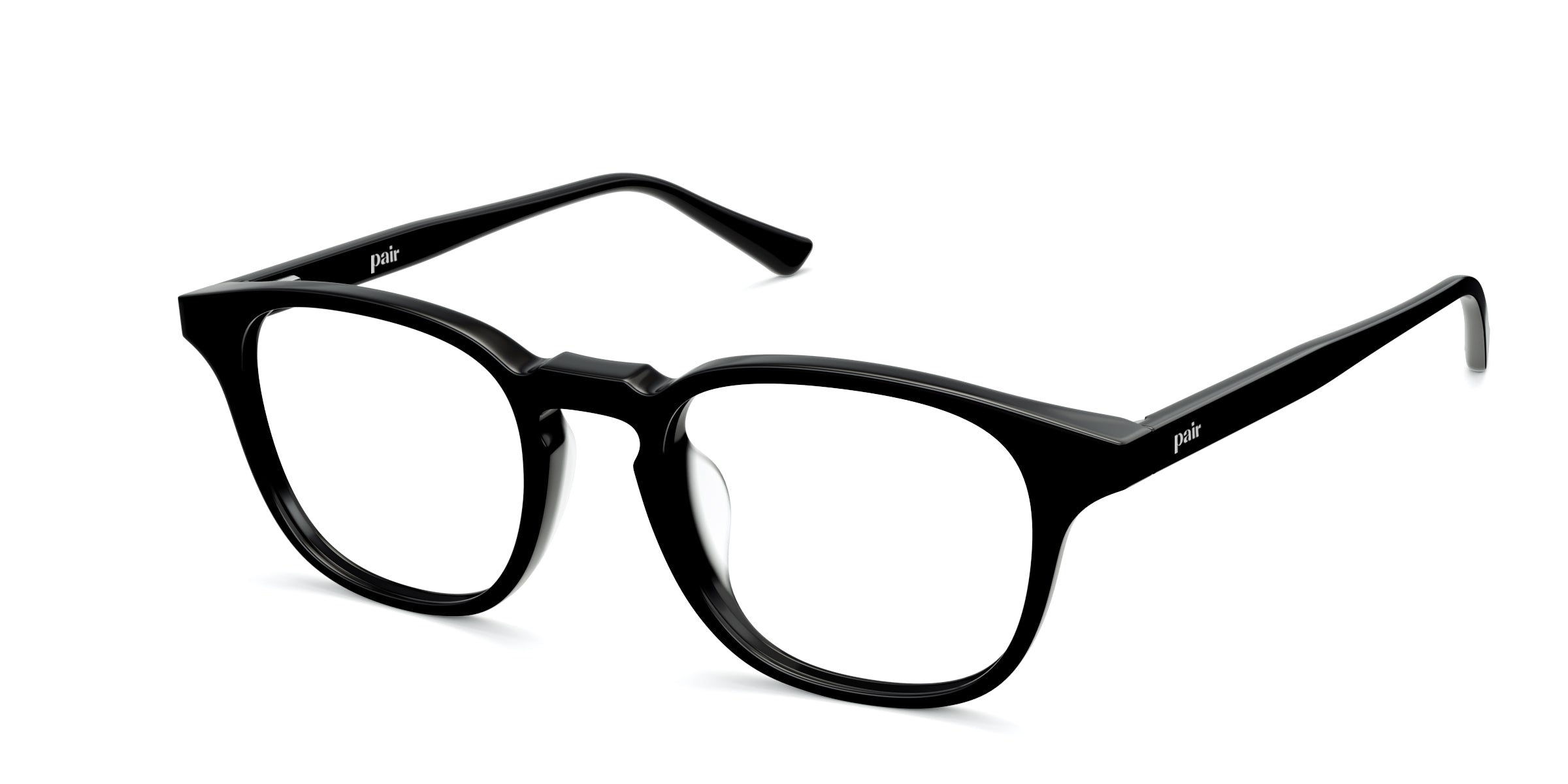 Pair Eyewear The Otis montatura vista quadrata media nera