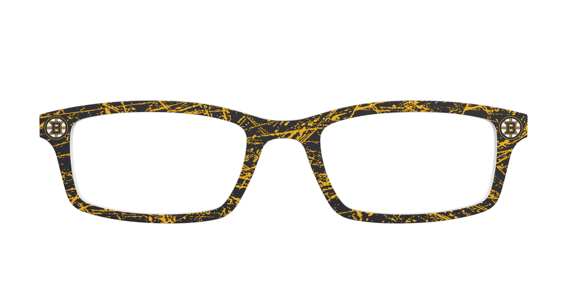 Pair Eyewear School Spirit Bruins Ice top magnetico Cedro