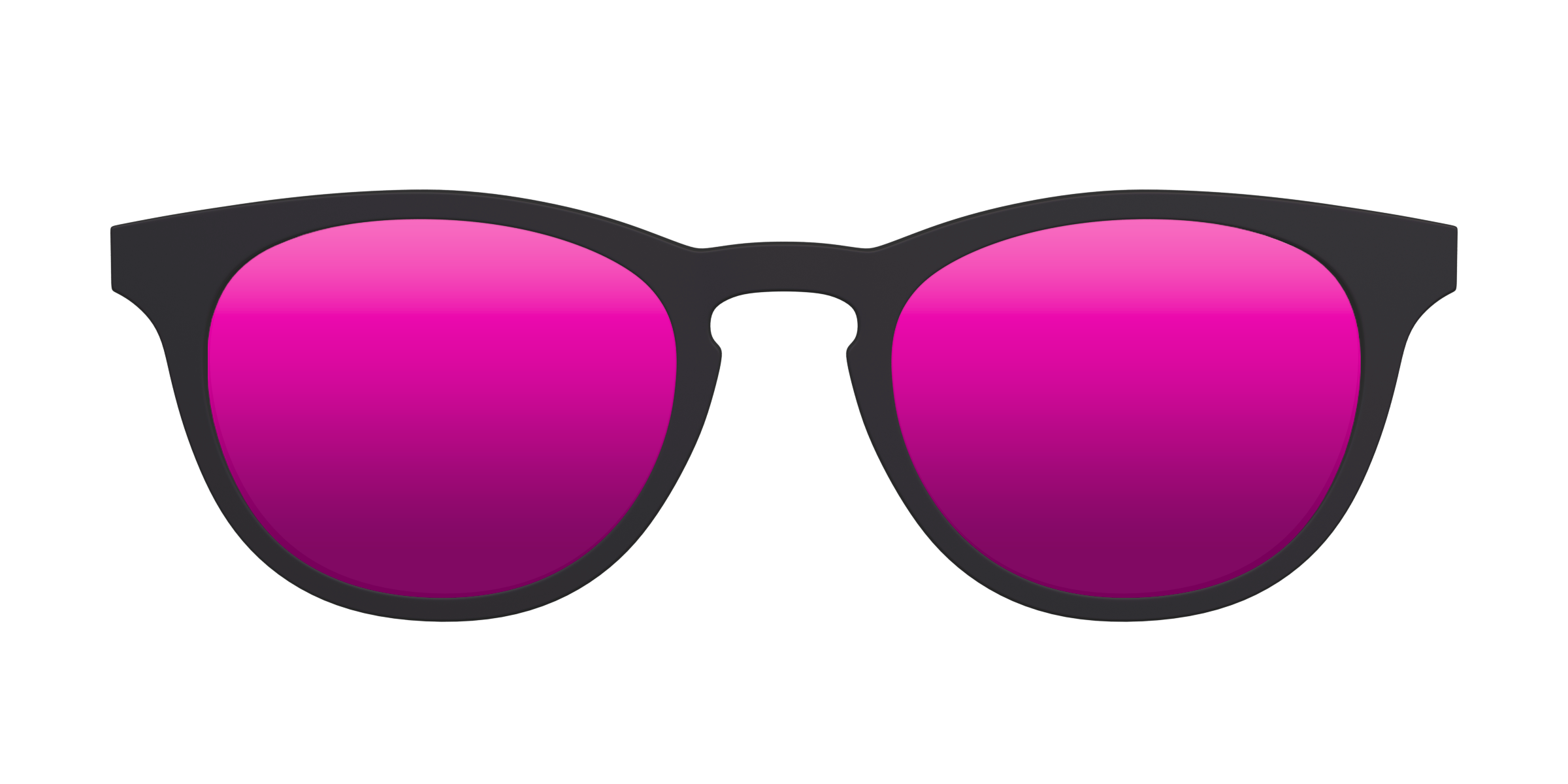 Pair Eyewear Sun Polarized Pink Reflective top sole Serra