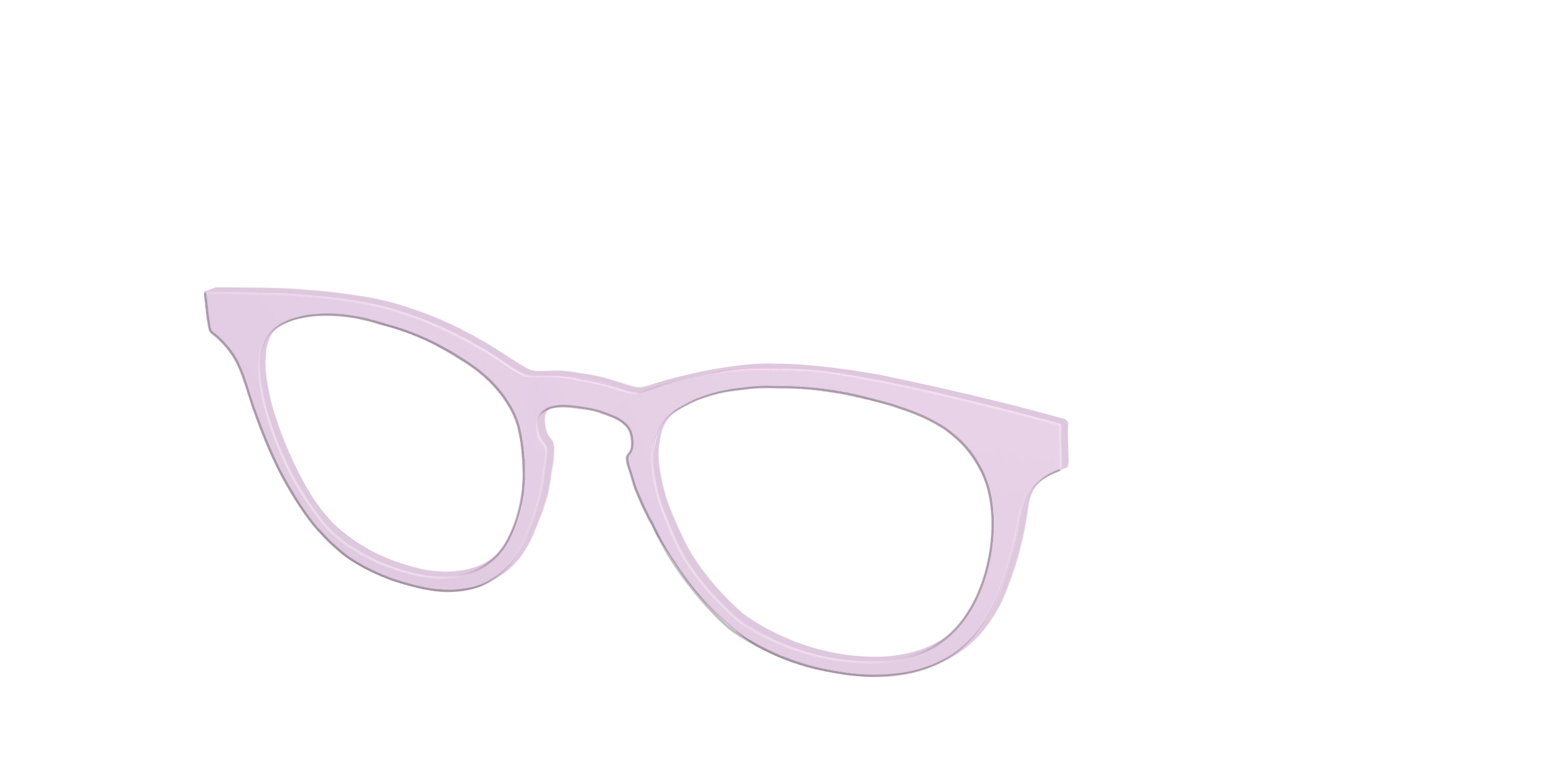 Pair Eyewear Solid Tops The Blush top occhiali rosa 083