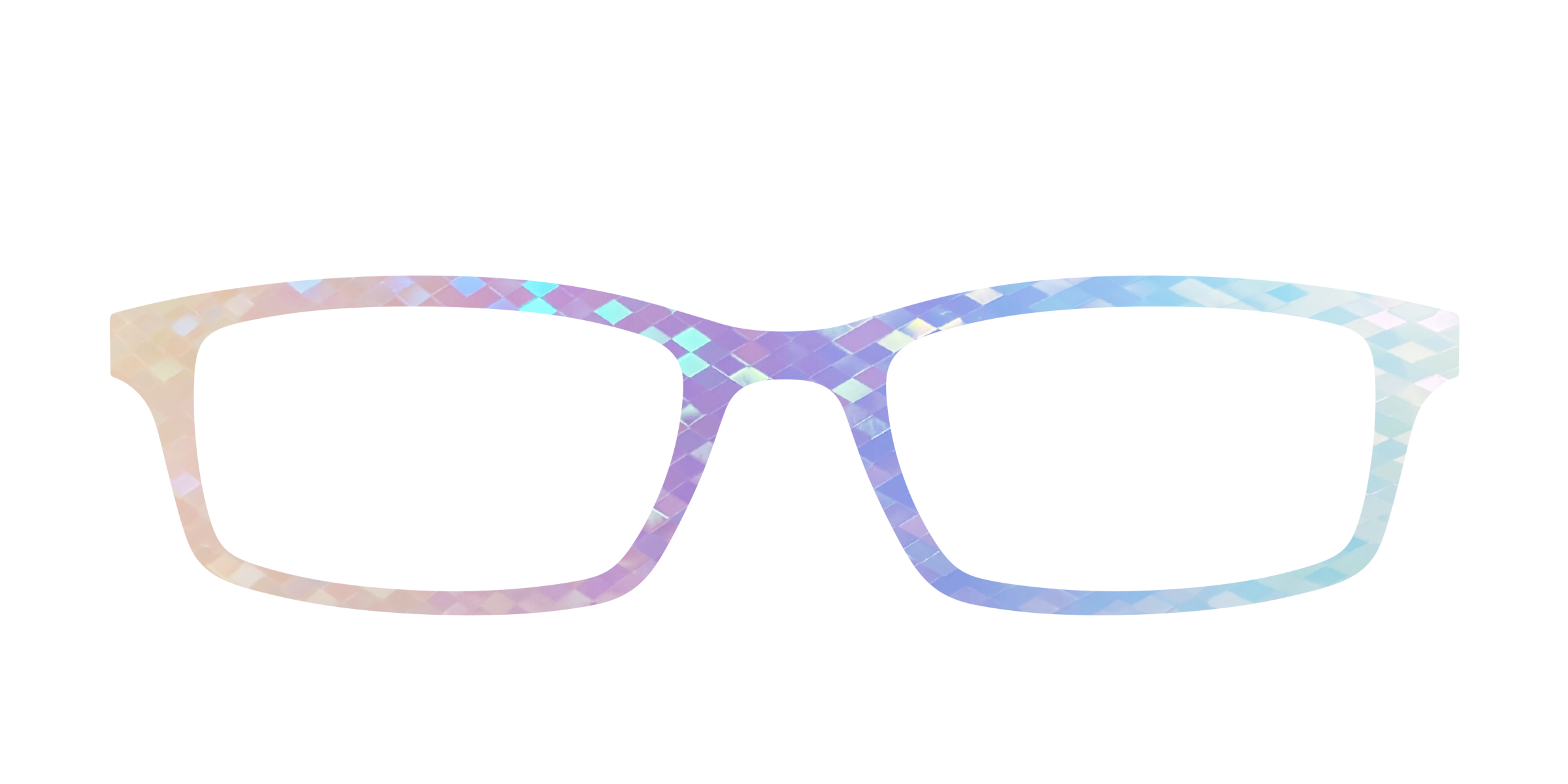 Pair Eyewear Design Tops Pastel Rainbow top per occhiali arcobaleno