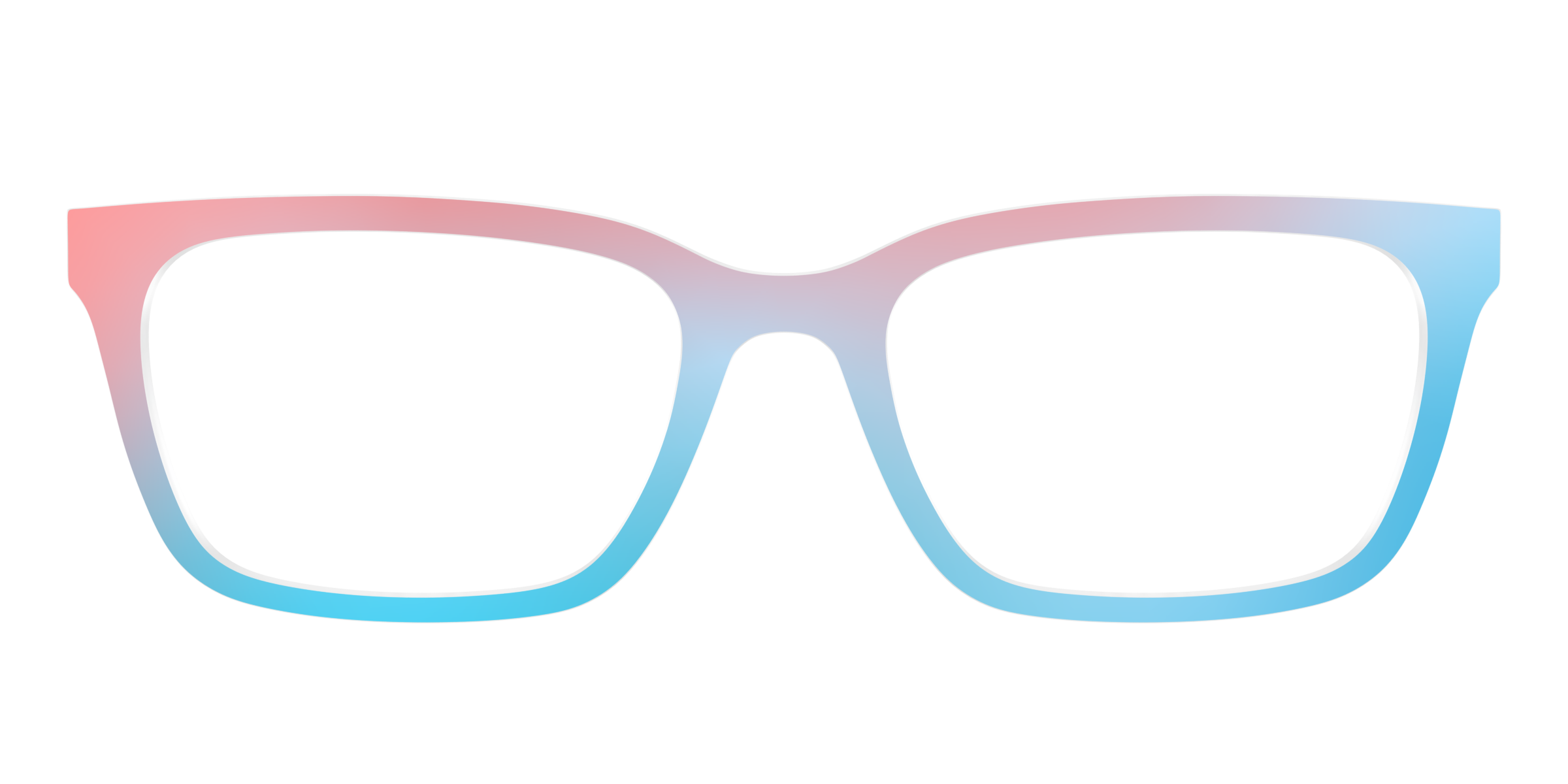 Pair Eyewear Solid Tops Daybreak Ombre top sfumato tinta unita