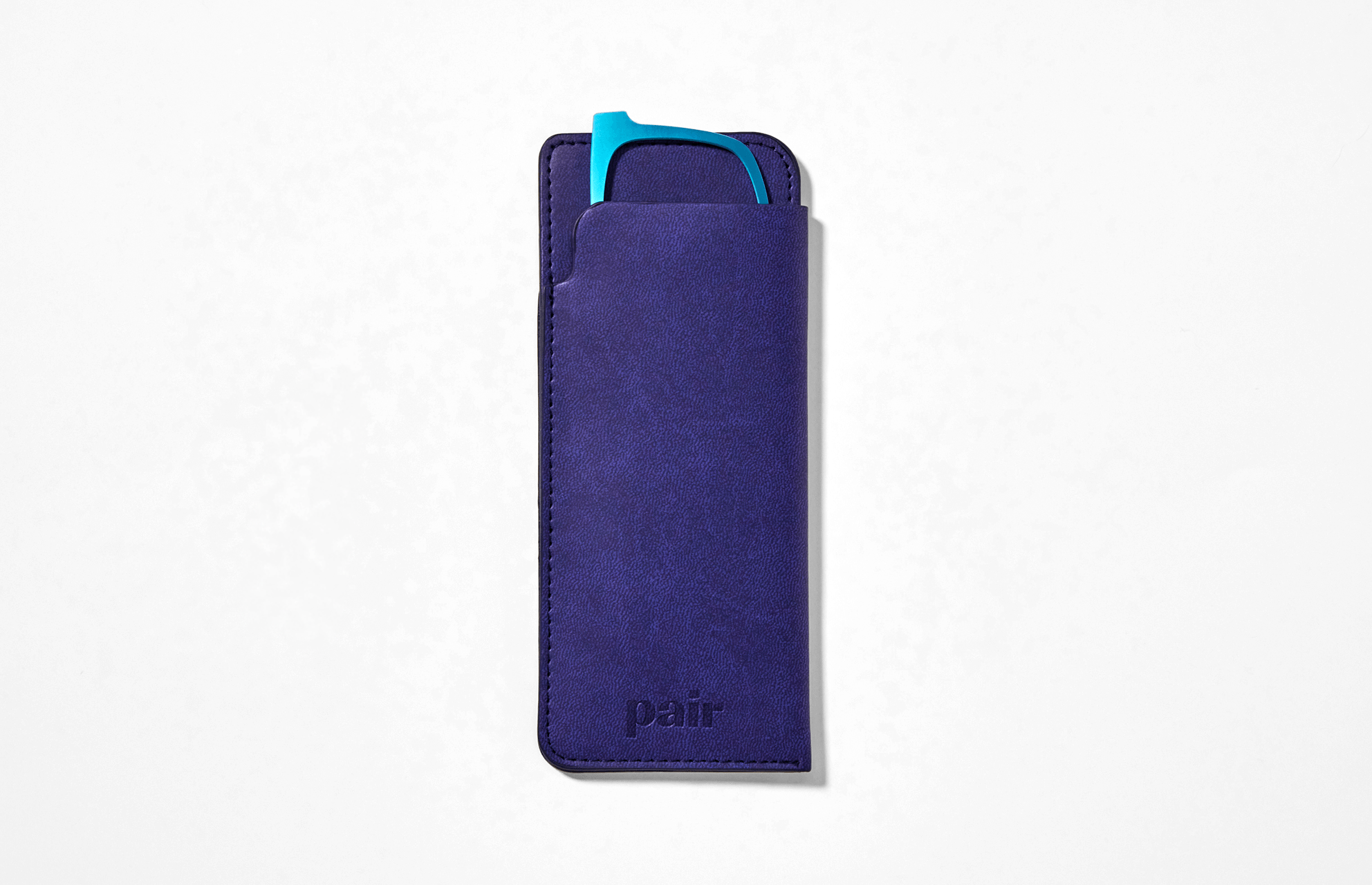 Pair Eyewear Top Frame Case custodia occhiali verde