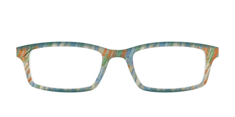 Pair Eyewear Collabs Brush Strokes top magnetico VG26