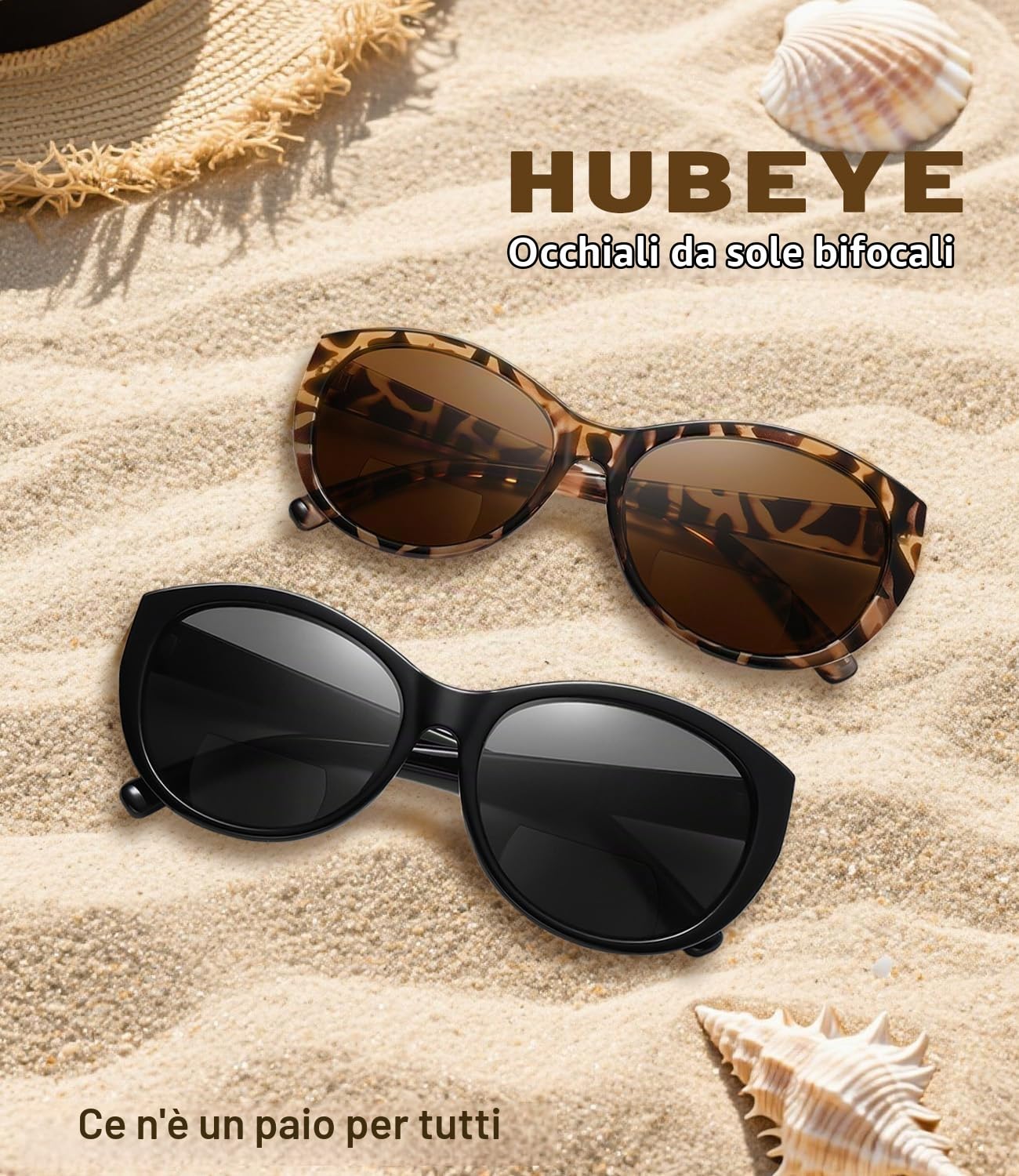 Hubeye Retro Oversized Occhiali da Lettura 1.5 Donna UV400