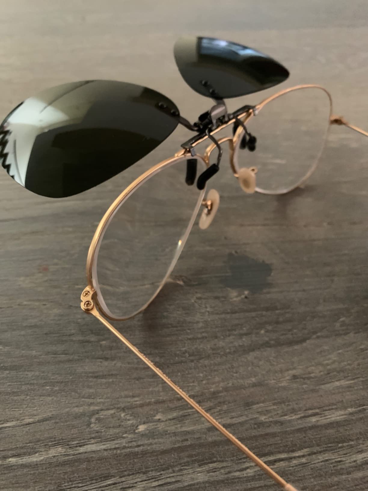 JM Clip per Occhiali da Sole Polarizzati occhiali sole flip up grigio