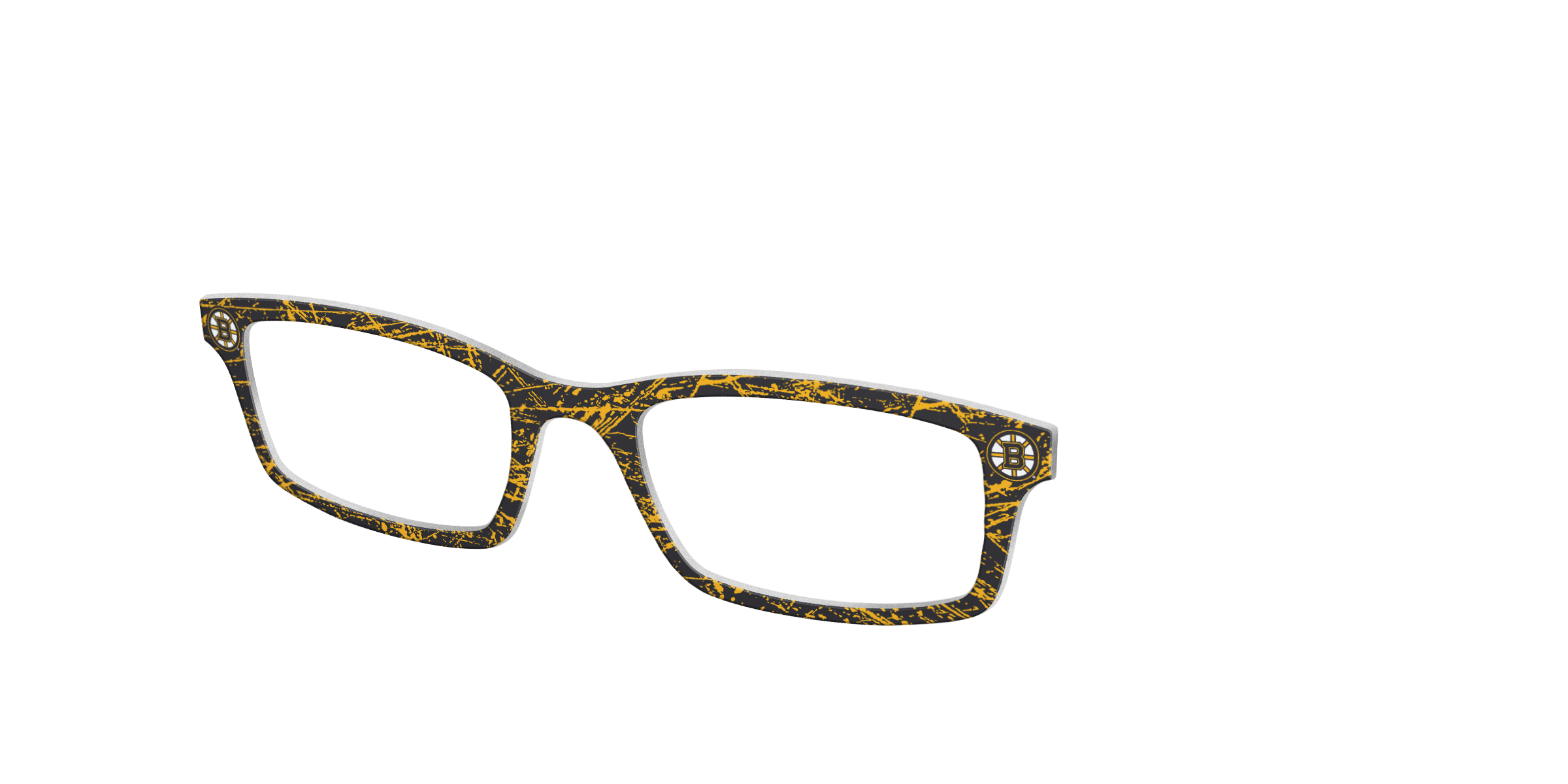 Pair Eyewear School Spirit Bruins Ice top magnetico Cedro